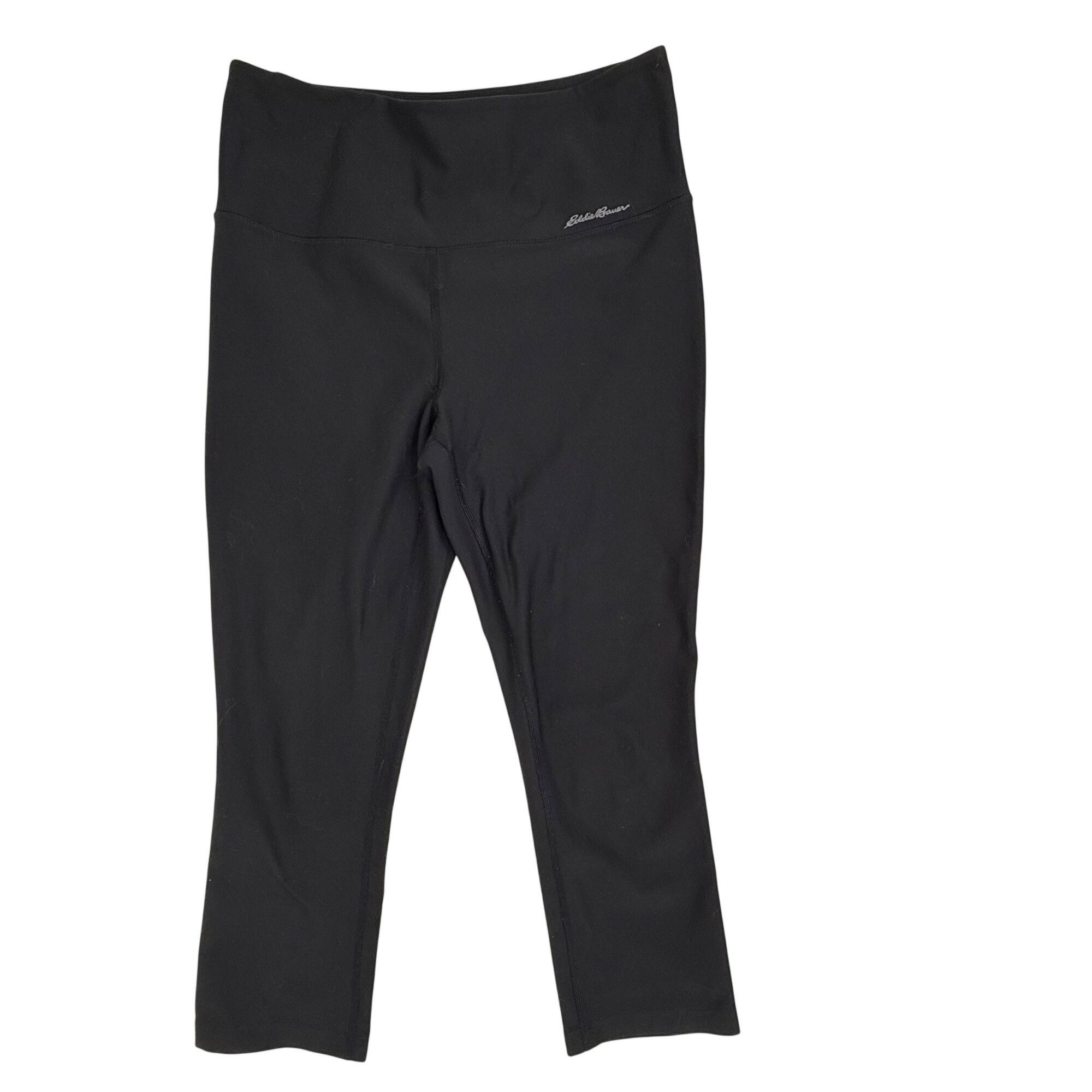 Eddie Bauer Eddie Bauer Athletic Active Crop Leggings Black Size M Size 29" - 1 Thumbnail