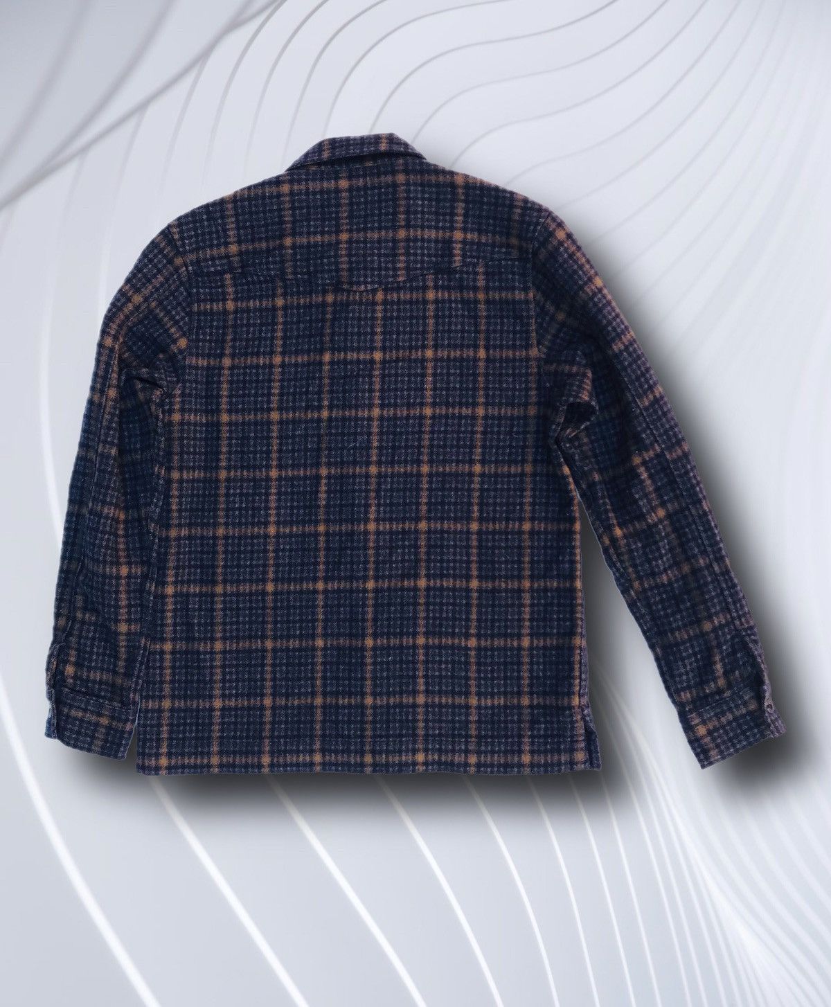Japanese Brand Officine Générale Paris 6e Jonas Wool Overshirt check jacket Size US M / EU 48-50 / 2 - 4 Thumbnail