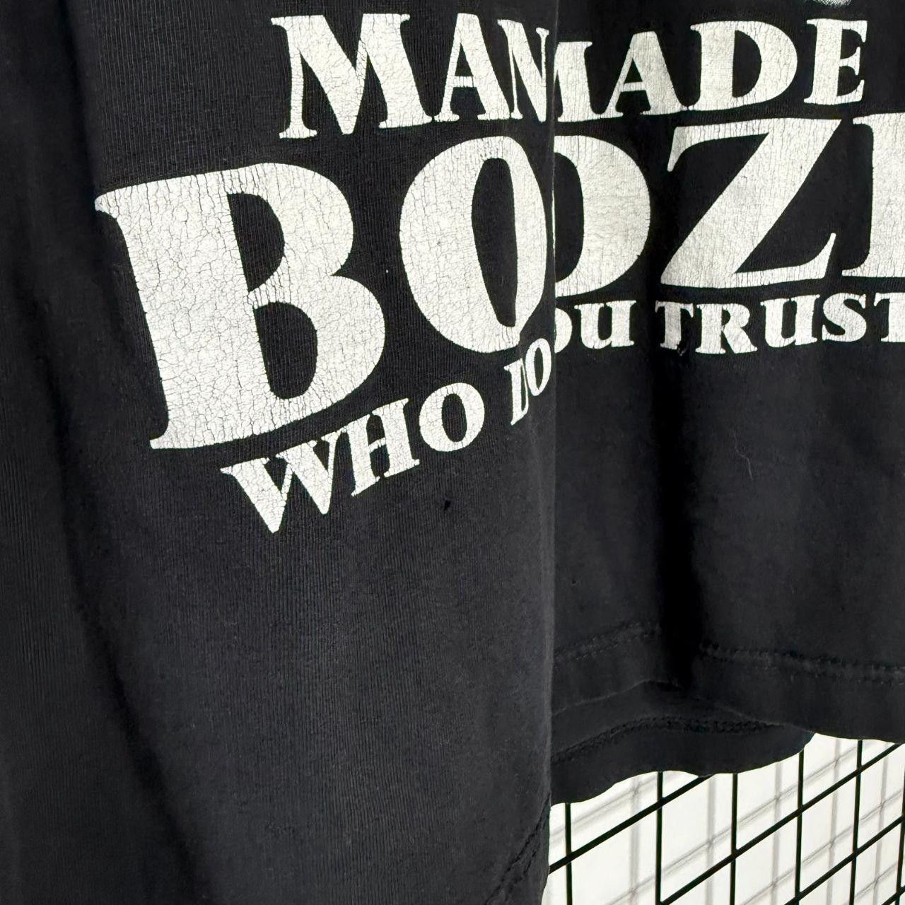 Vintage Vintage 90s God Made Grass 420 T shirt Printed Graphic Tee Size US L / EU 52-54 / 3 - 4 Thumbnail
