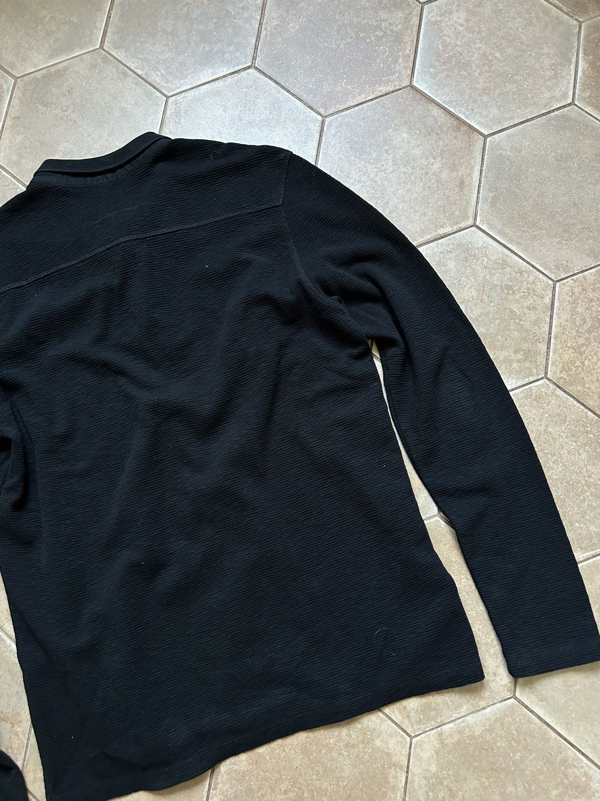 Allsaints ALL SAINTS Long sleeve polo shirt top jumper Size US M / EU 48-50 / 2 - 6 Thumbnail