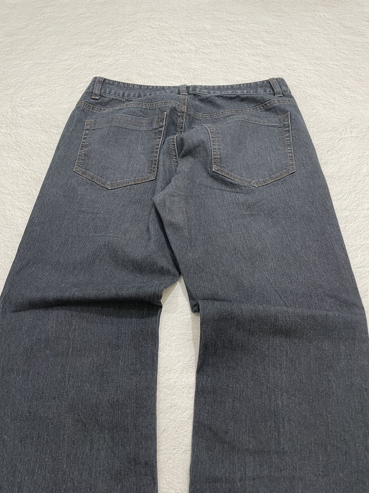 Japanese Brand Vintage 2000s Boy London Basic Black Jeans Size US 29 - 5 Thumbnail