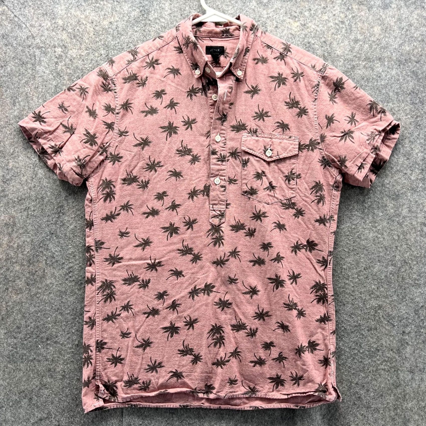 J.Crew J.CREW Shirt Men Small Pink Black Floral All Seasons Short Sleeve Button-Up 40 in Chest Mens Regular Spring Summer Winter N/A Size US S / EU 44-46 / 1 - 2 Thumbnail