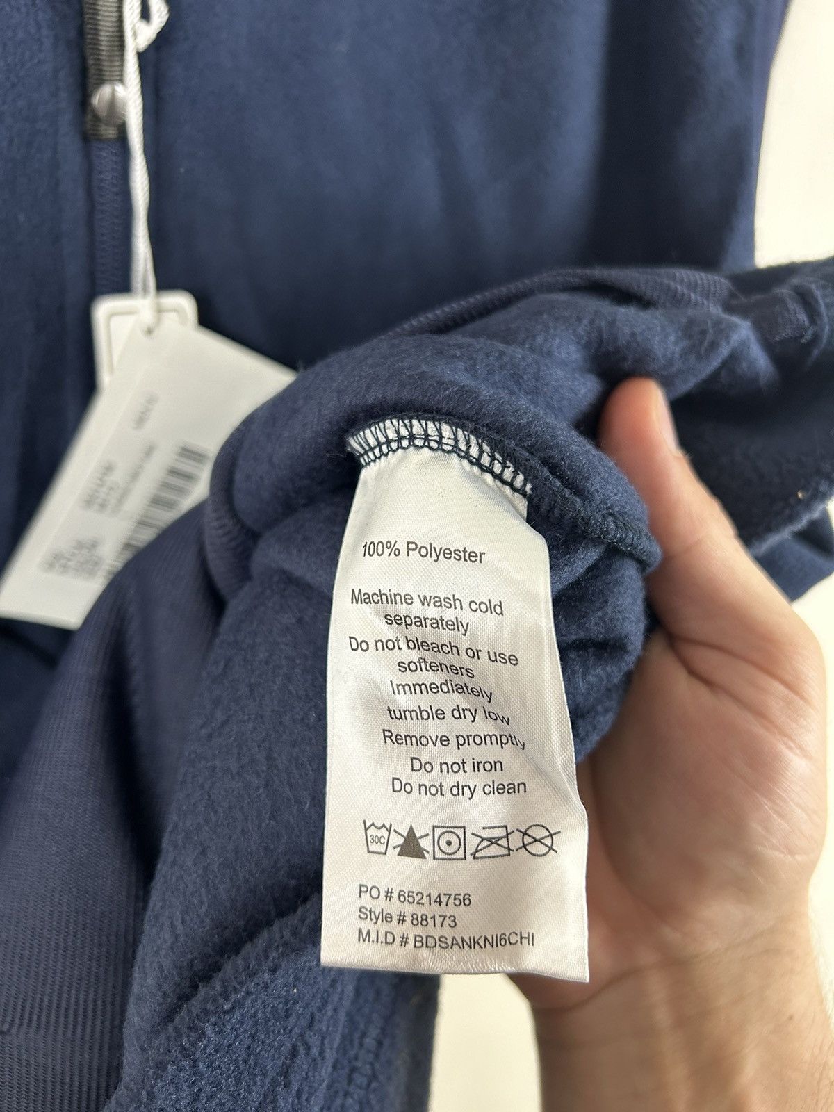 North End Polar vest jacket North End Large Navy Men *defect on back* Size US L / EU 52-54 / 3 - 4 Thumbnail