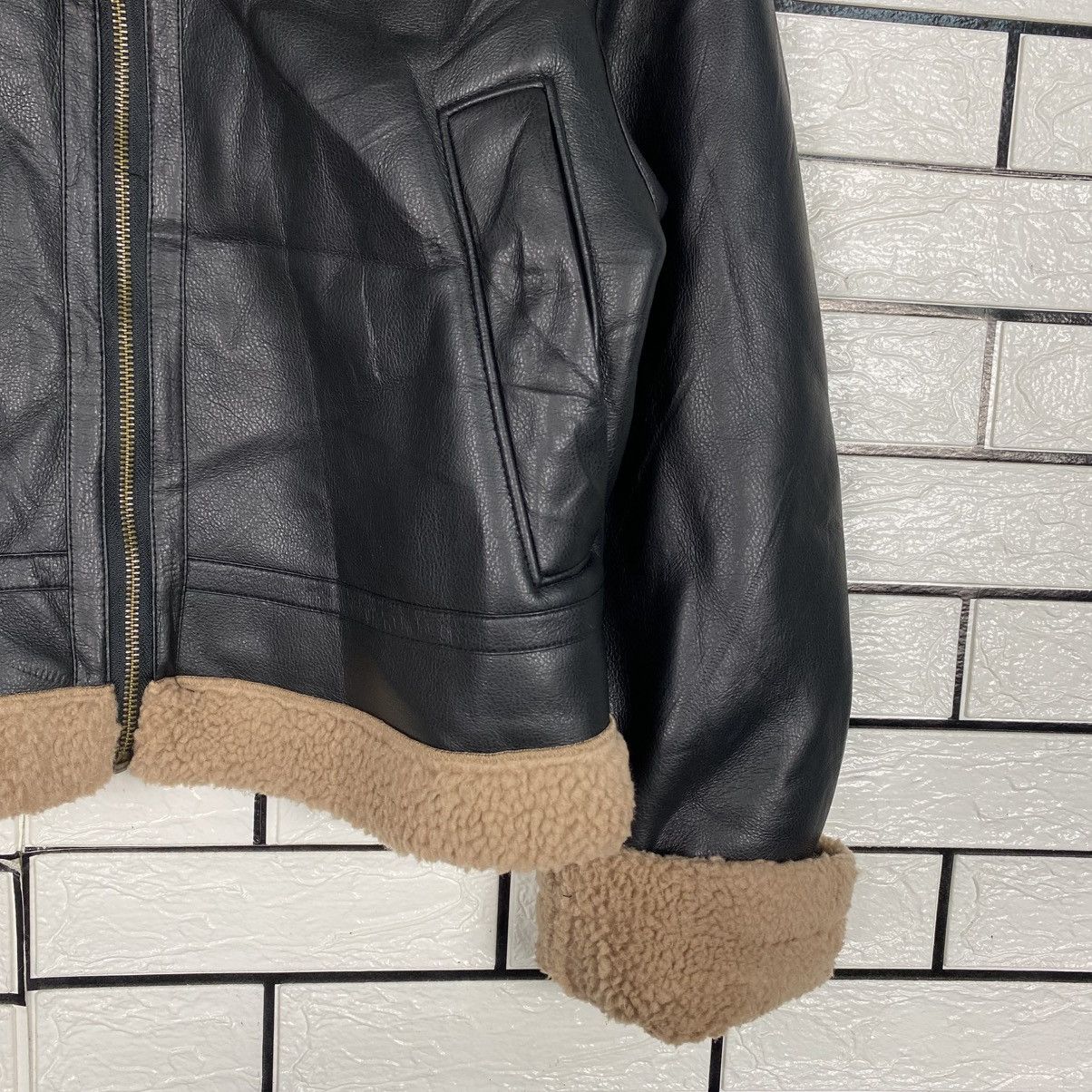 Japanese Brand 📌Vintage Biker Leather Soft Leather Jacket GU Japan Blanket Size US M / EU 48-50 / 2 - 6 Thumbnail