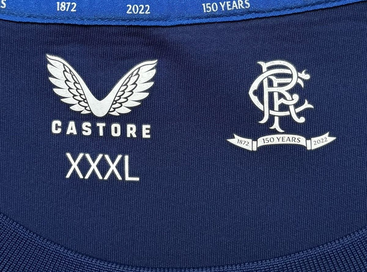 Castore Glasgow Rangers 2021 2022 Football Soccer Sweatshirt Castore Size US XXL / EU 58 / 5 - 12 Thumbnail