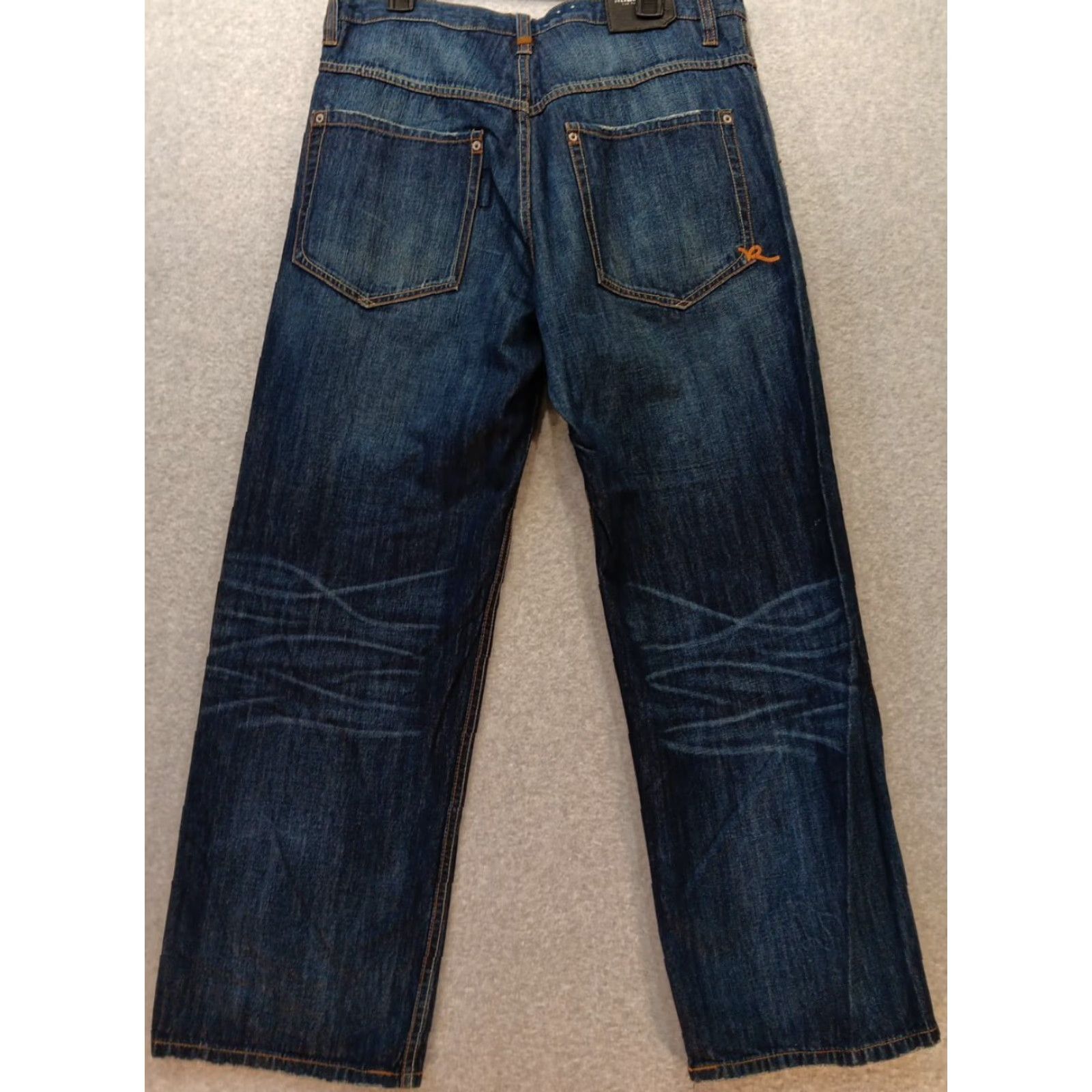 Rocawear VINTAGE Rocawear Jeans Pants 36x30 Blue Denim Hip Hop Baggy Embroidered Rocawear Jeans 90s Y2k Streetwear Mens jeans Size US 36 / EU 52 - 7 Thumbnail