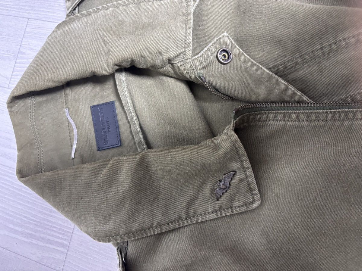 Saint Laurent Paris (M) Saint Laurent distressed Aviator jacket Khaki Size US M / EU 48-50 / 2 - 3 Thumbnail