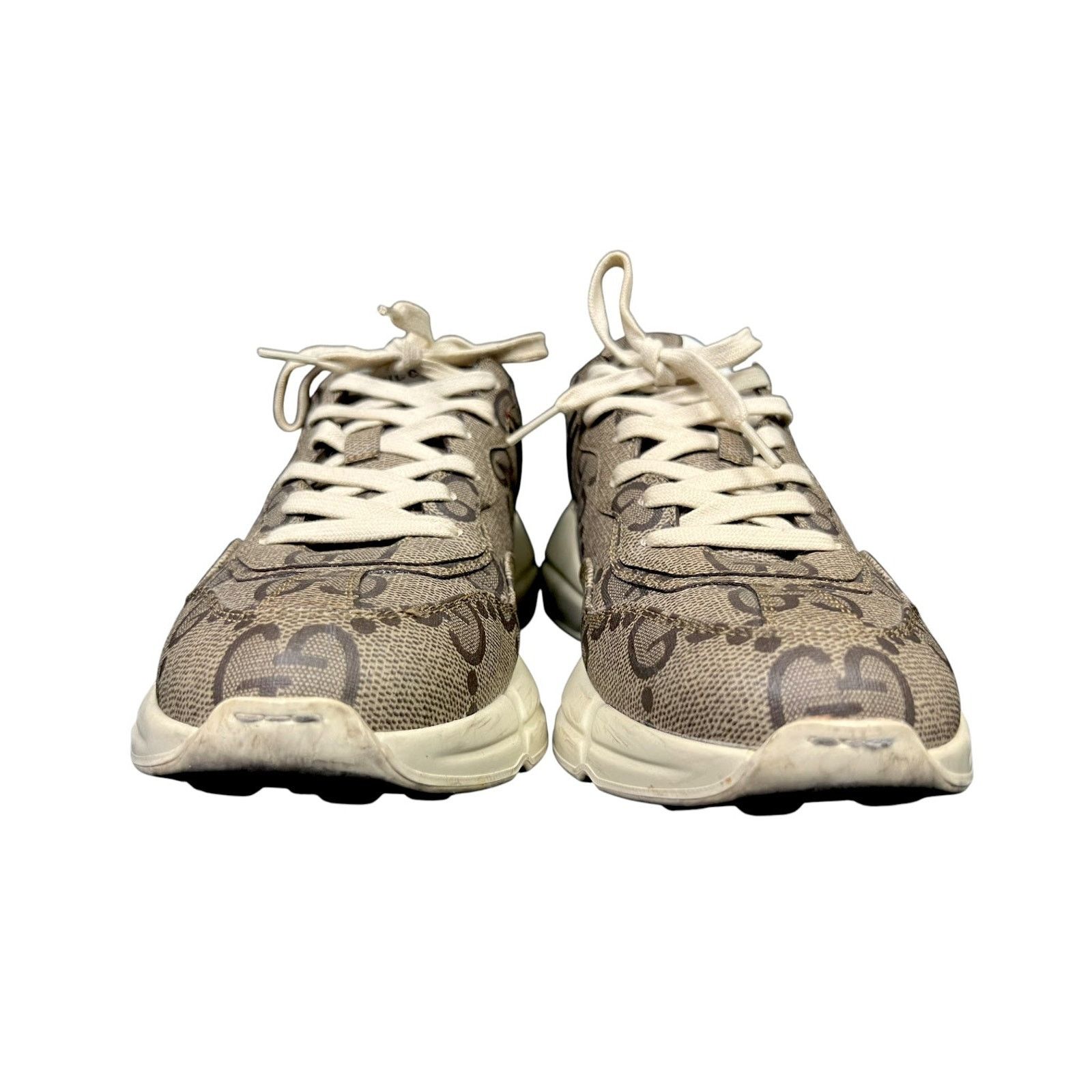 Gucci Gucci Rhyton GG Sneakers Men All Over Logo US8 $1,190 Retail Size US 8 / EU 41 - 3 Thumbnail