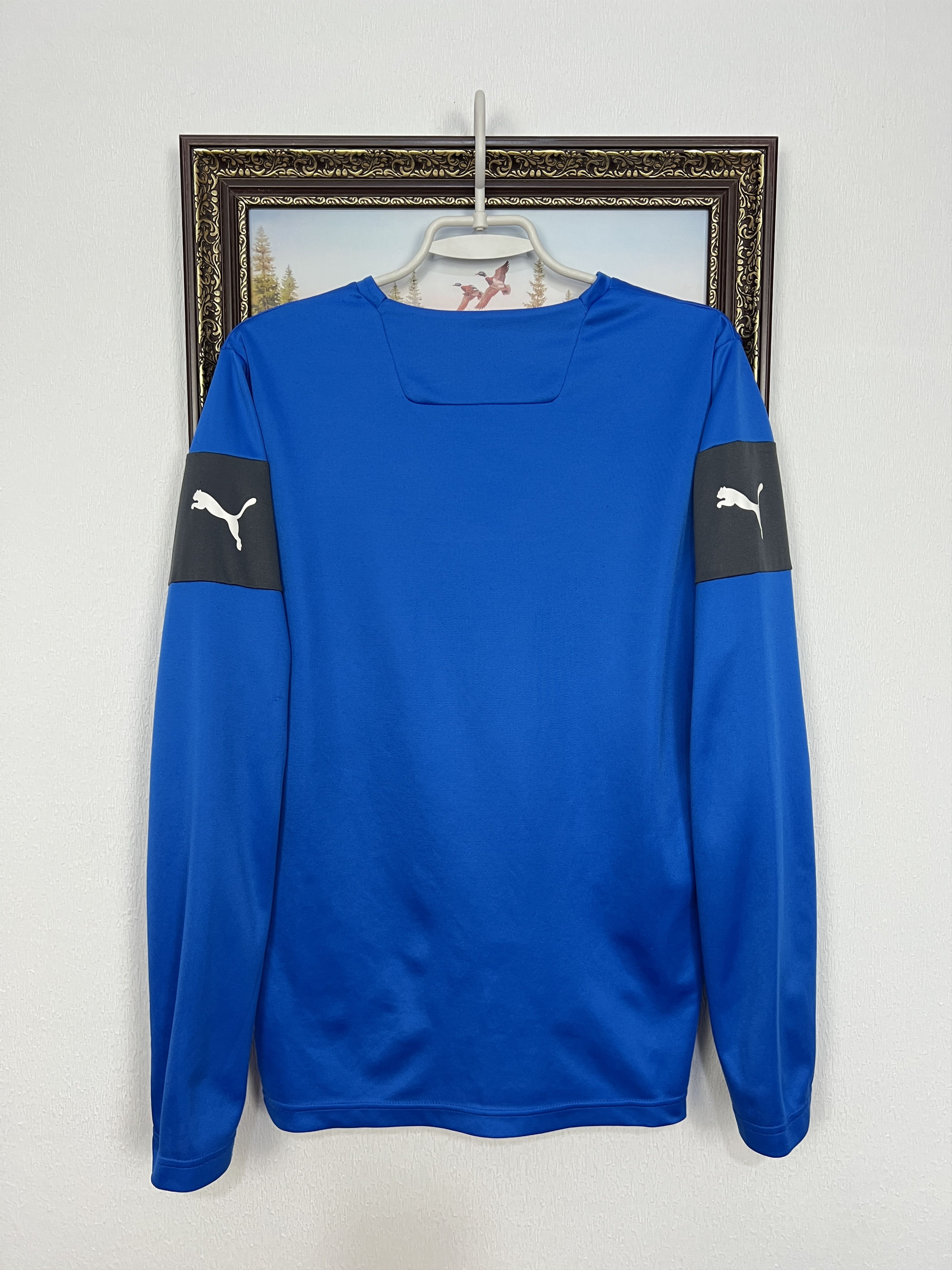 Puma Vintage Puma Espanyol Football Train Sweatshirt Soccer Size US S / EU 44-46 / 1 - 14 Thumbnail