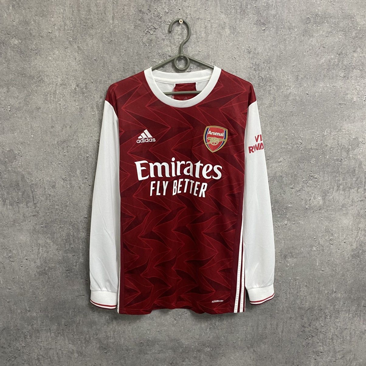 Adidas Arsenal London 2020 Home Football Long Sleeve Soccer Jersey Size US M / EU 48-50 / 2 - 1 Thumbnail