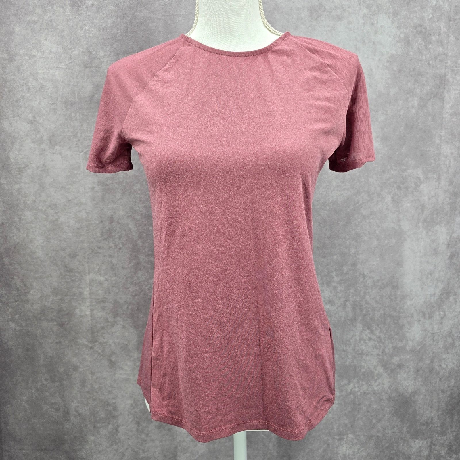 Avia Avia Pink Activewear Short Sleeve Top Tshirt Extra Small XS Size XS / US 0-2 / IT 36-38 - 1 Thumbnail