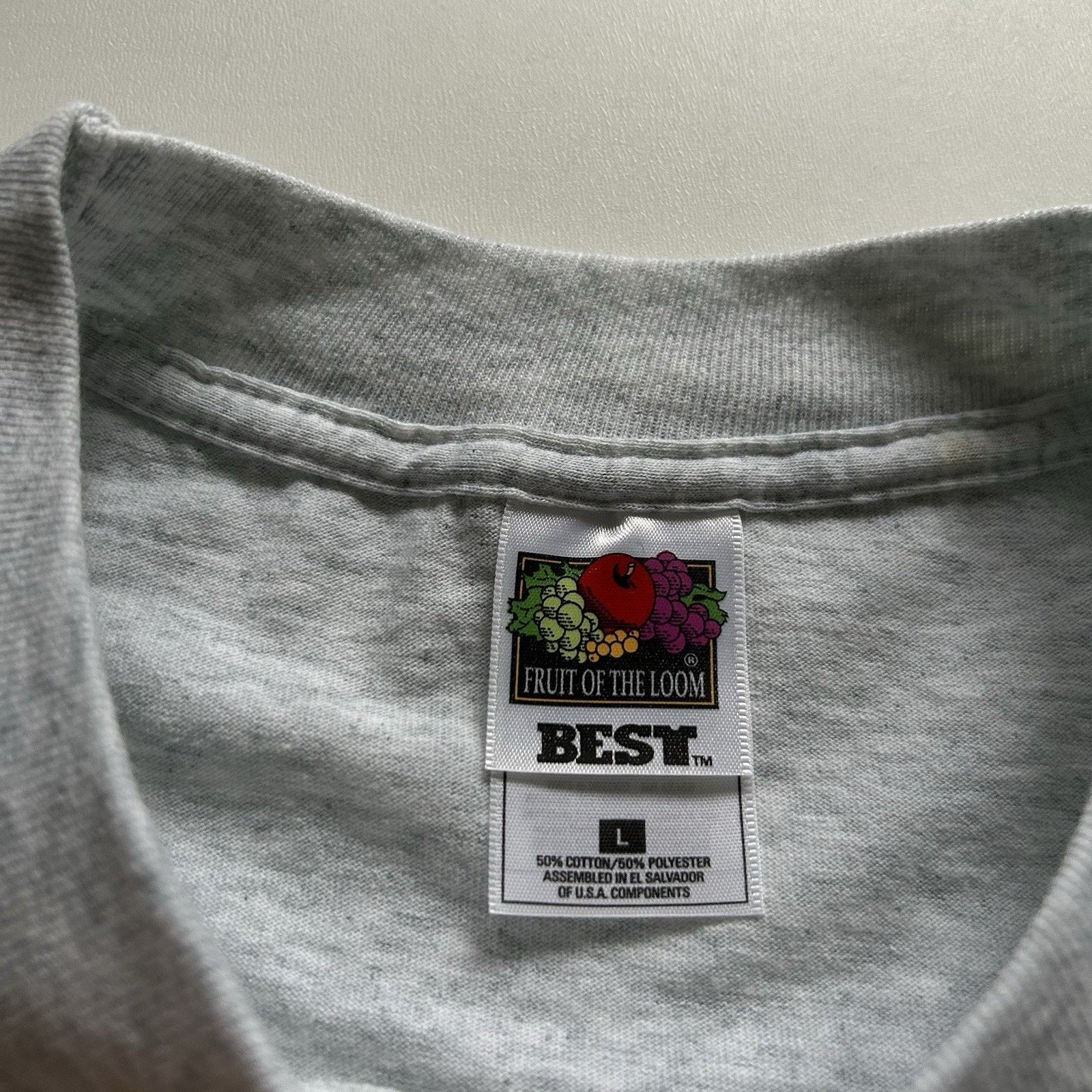 Fruit Of The Loom Vintage 90s Pepsi T-Shirt Large Fruit Of The Loom Promo Rare Size US L / EU 52-54 / 3 - 4 Thumbnail