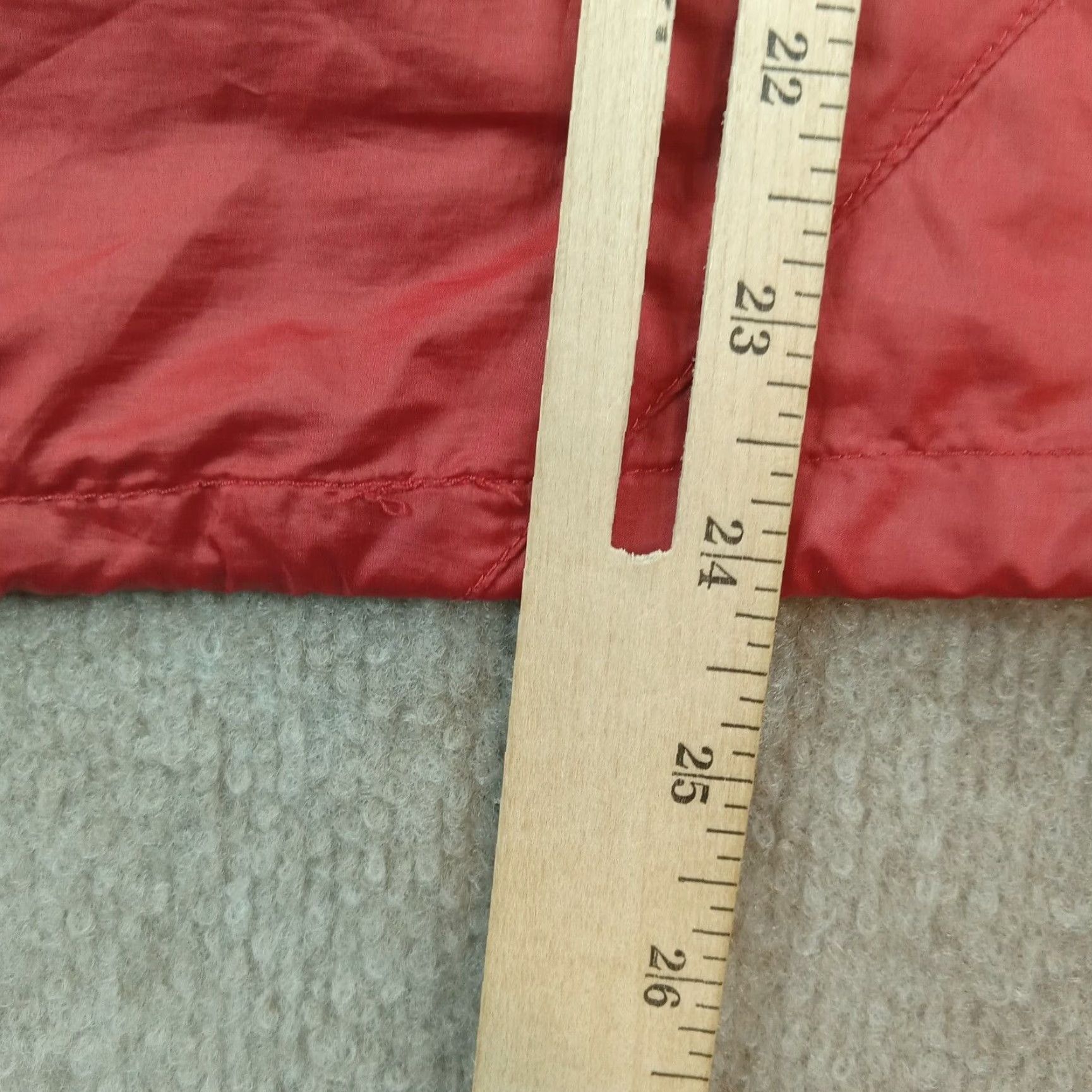 Vintage Go Lite Jacket Womens Small Red Full Zip Outdoor Lightweight Windbreaker Jacket Size S / US 4 / IT 40 - 3 Thumbnail