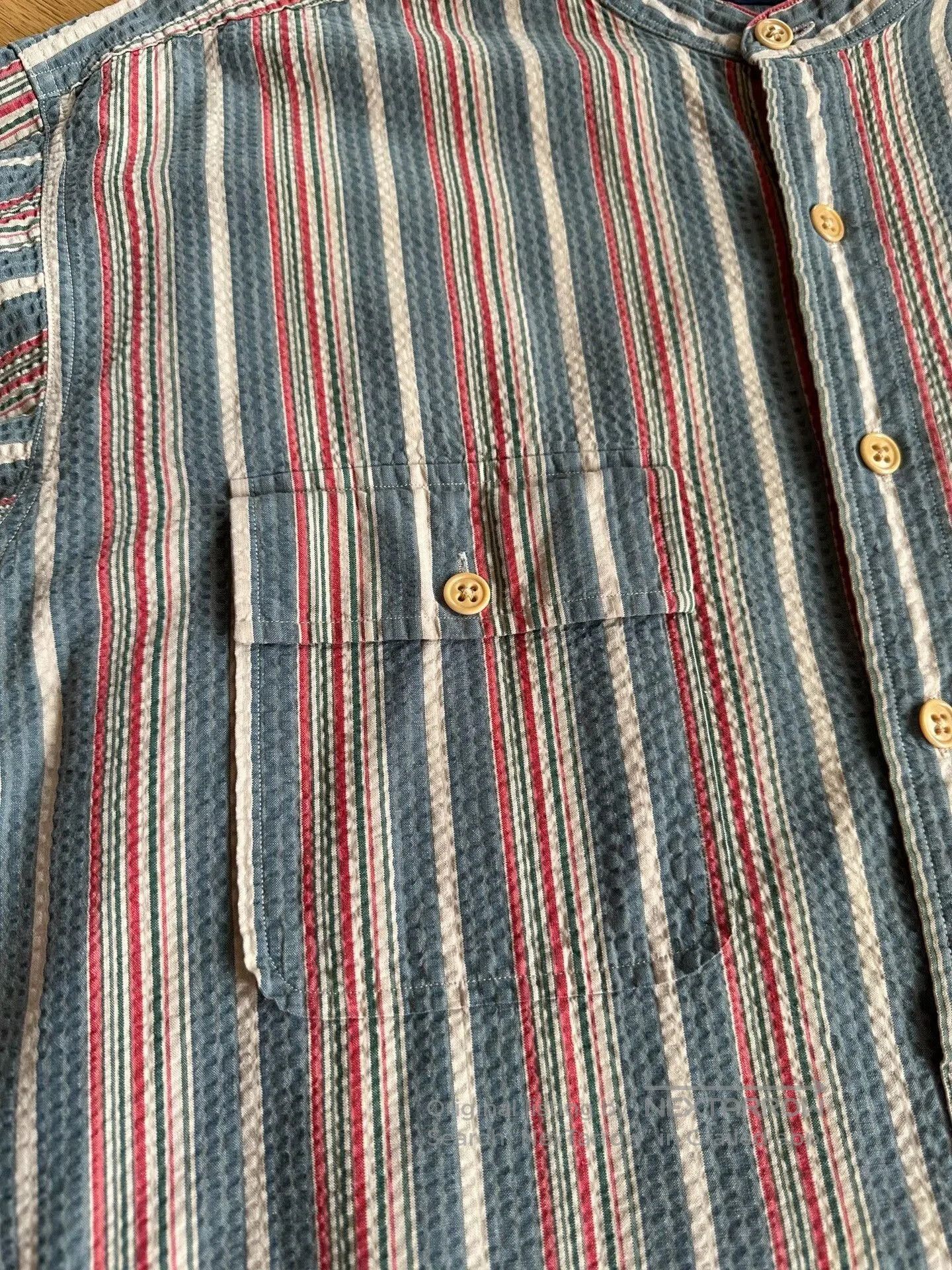 RLX Ralph Lauren Vintage Ralph Lauren Striped Shirt. Size US XL / EU 56 / 4 - 2 Thumbnail