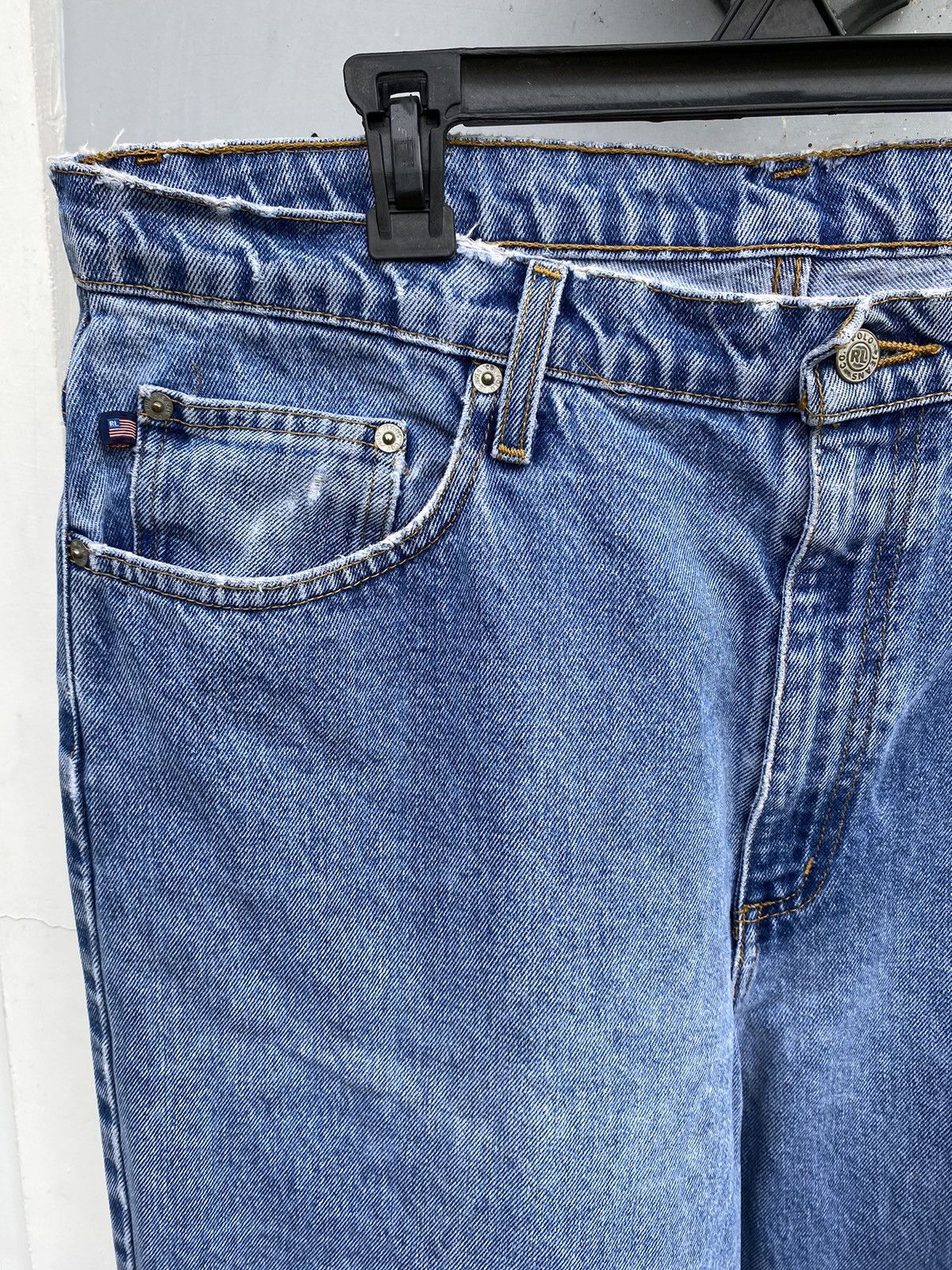 Polo Ralph Lauren Polo RL Ralph Lauren Jeans Company Loose Fit Denim 36X32 Size US 36 / EU 52 - 3 Thumbnail