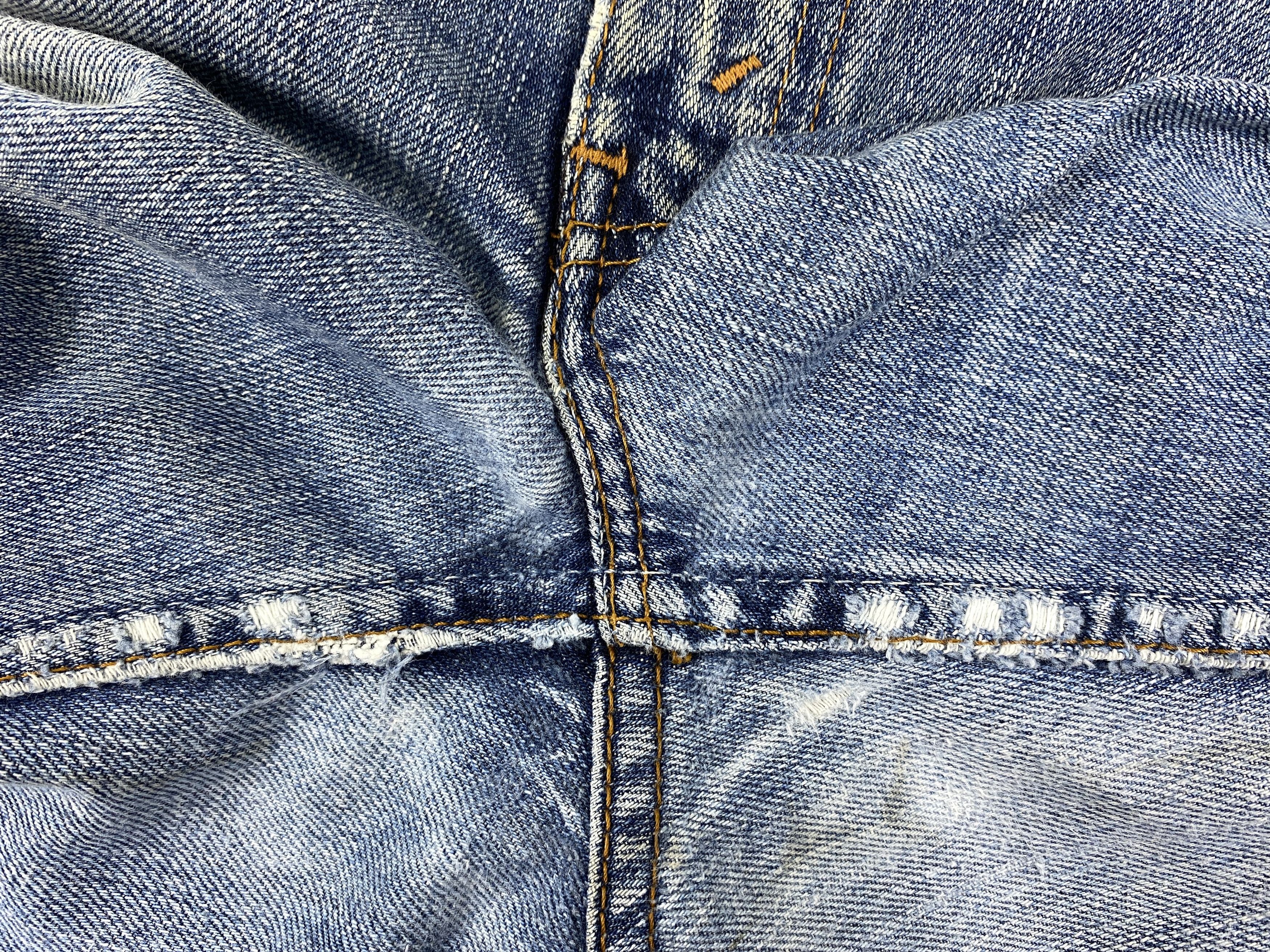 Japanese Brand Distressed Blue Vintage Levi's 505 Jeans 28x29 Denim -JN1709 Size US 28 / EU 44 - 7 Thumbnail