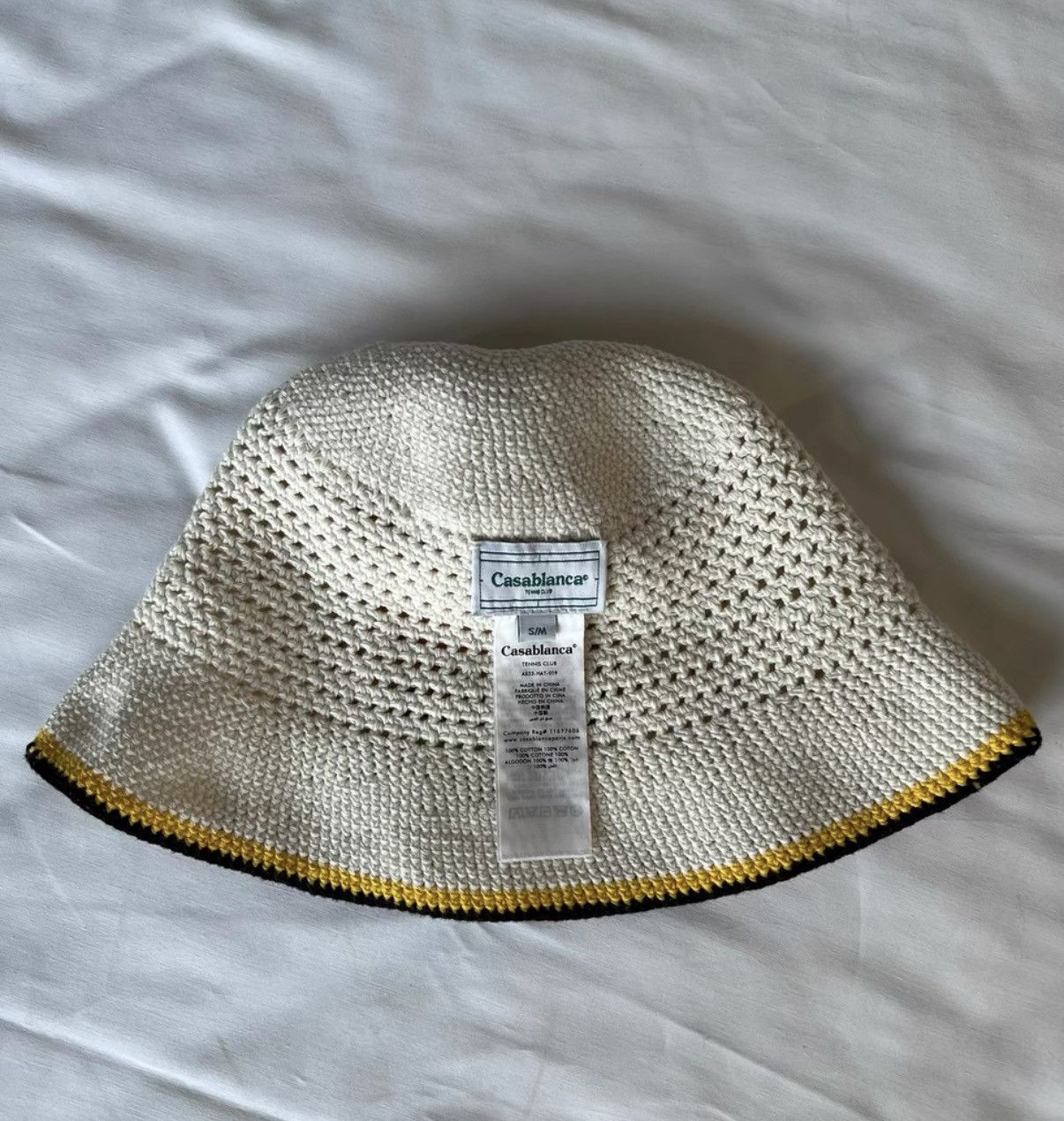 Casablanca Casablanca Knit Color-Block Bucket Hat Size ONE SIZE - 3 Thumbnail