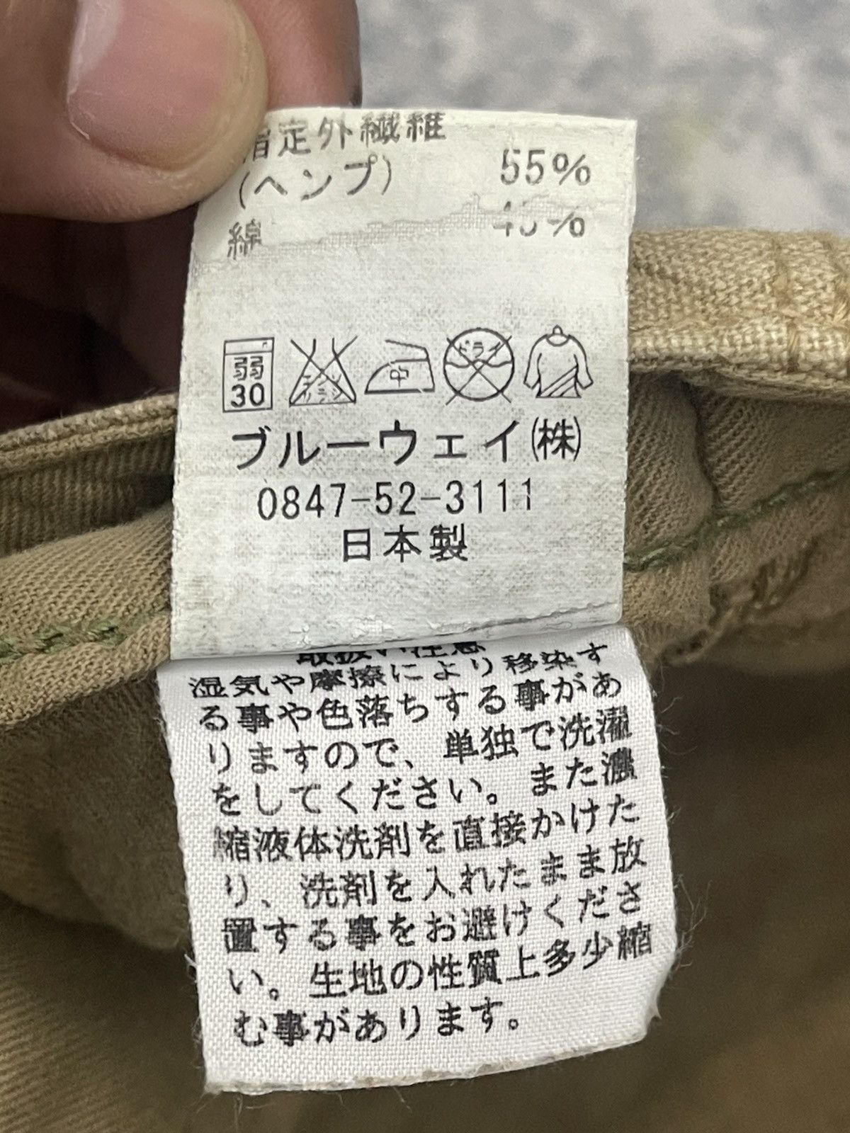 Sassafras Vintage Blue Way Painter Pants Japanese Brand s11 Size US 32 / EU 48 - 14 Thumbnail