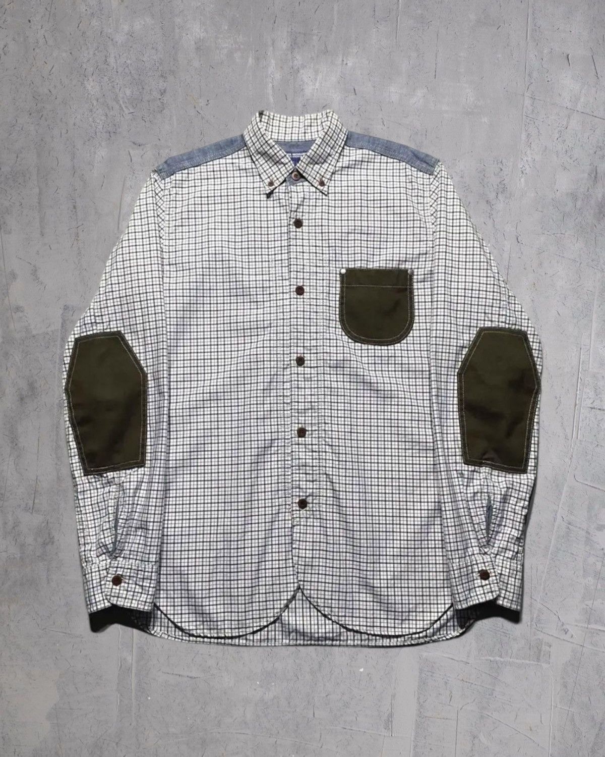 AD2013 “JUNYA WATANABE MAN” L/S shirt JUNYA WATANABE - Men Checkered Pattern L.S. Shirt – Atelier