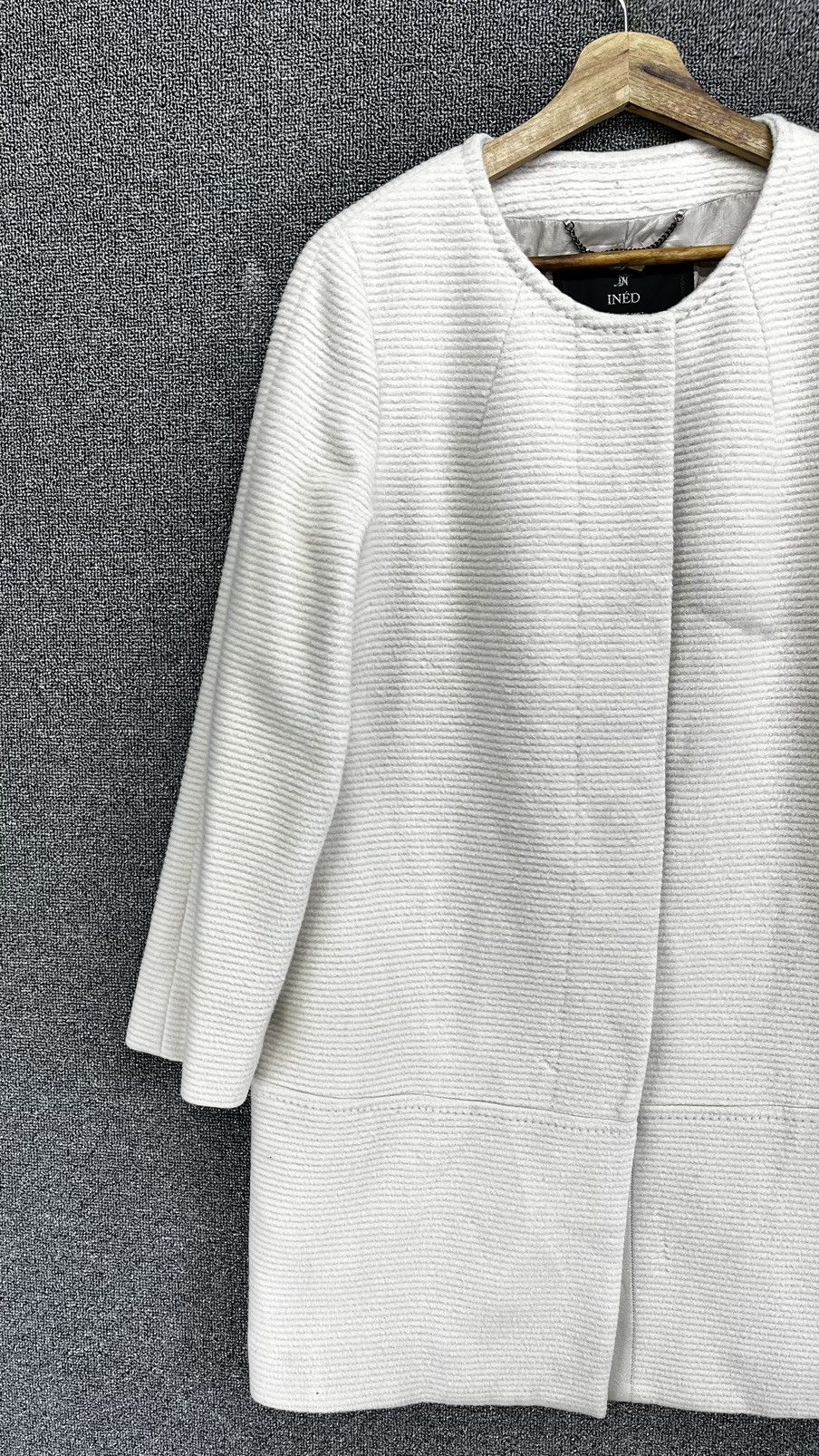 Yohji Yamamoto Ined by Yohji Yamamoto Button Up Wool Jacket Size M / US 6-8 / IT 42-44 - 3 Thumbnail