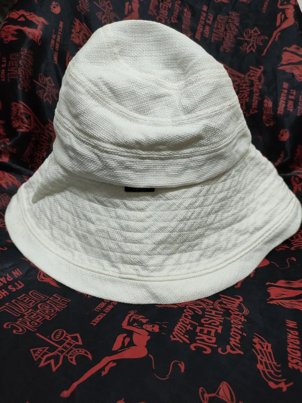 Yohji Yamamoto VERY RARE💥SACSNY Y'SACCS BY YOHJI YAMAMOTO BUCKET HAT Size ONE SIZE - 3 Thumbnail