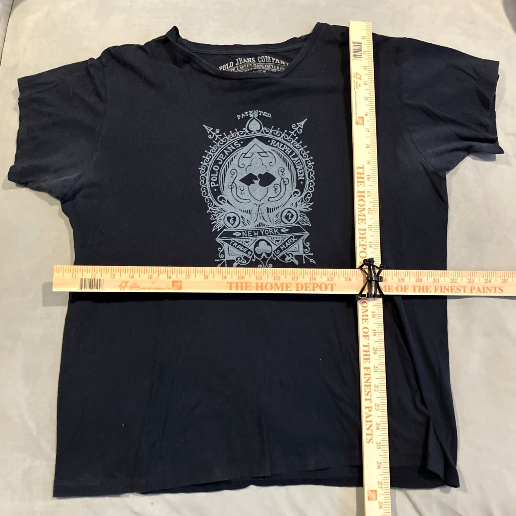 Polo Ralph Lauren VINTAGE POLO JEANS COMPANY Ralph Lauren T Shirt Mens Large L Blue Shirt Size US L / EU 52-54 / 3 - 4 Thumbnail