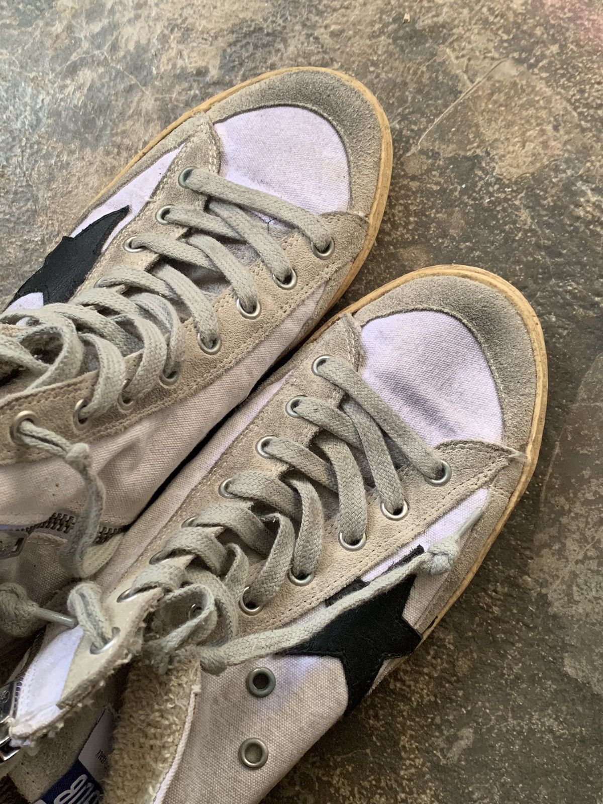 Golden Goose Golden Goose Francy High Suede Sneakers Size US 5.5 / EU 38 - 7 Thumbnail