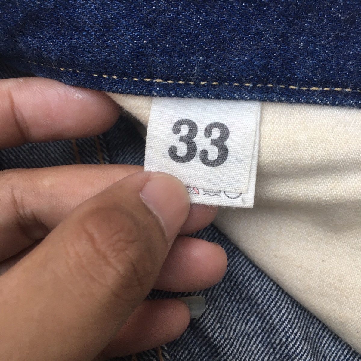 Vintage × Warehouse × Warehouse & Co. Vintage Warehouse & Co 70’s Half Selvedge Jeans Size US 33 - 7 Thumbnail