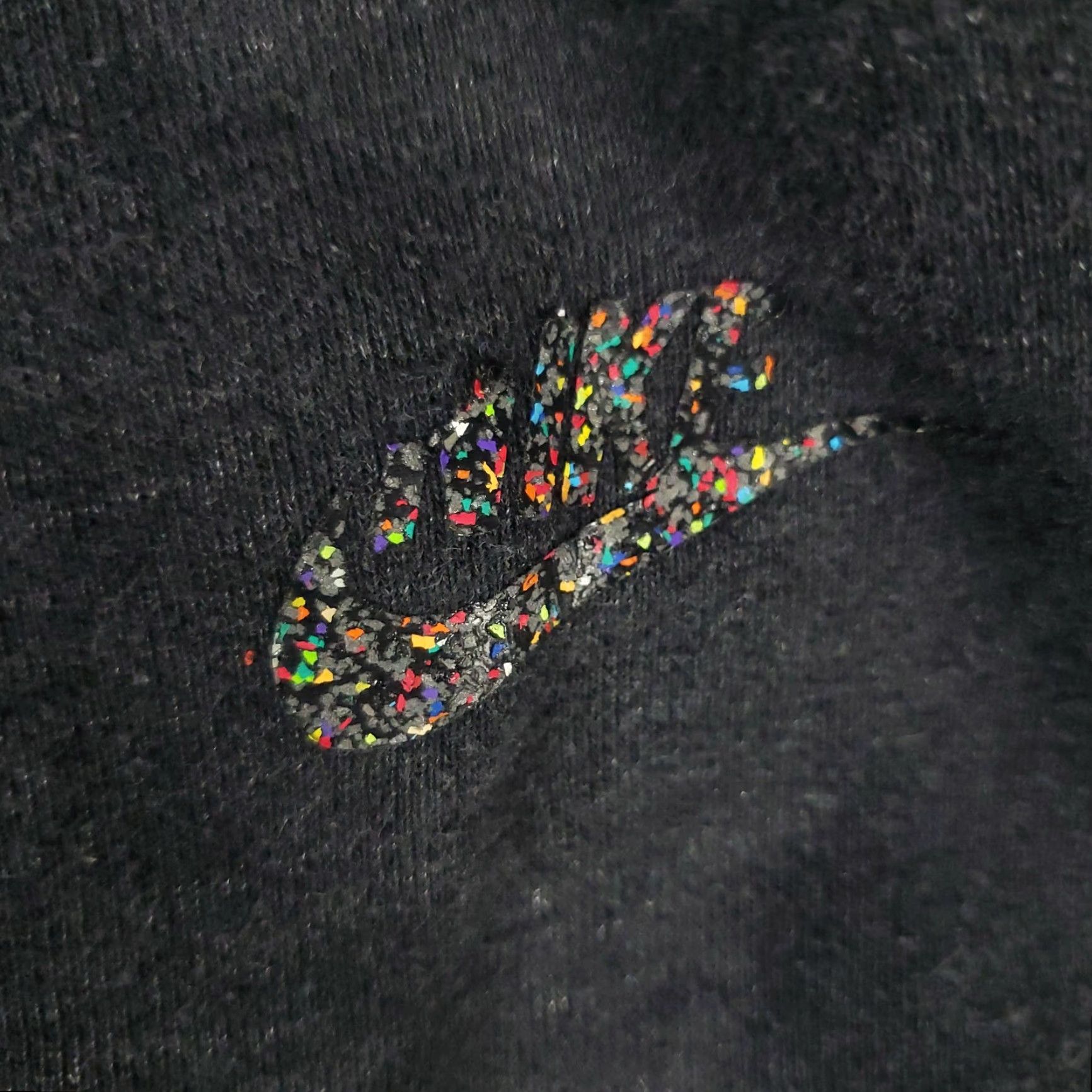 Nike Nike Sweatpants Mens XL Black Glitter Swoosh Athletic Joggers Pants Size US 36 / EU 52 - 3 Thumbnail