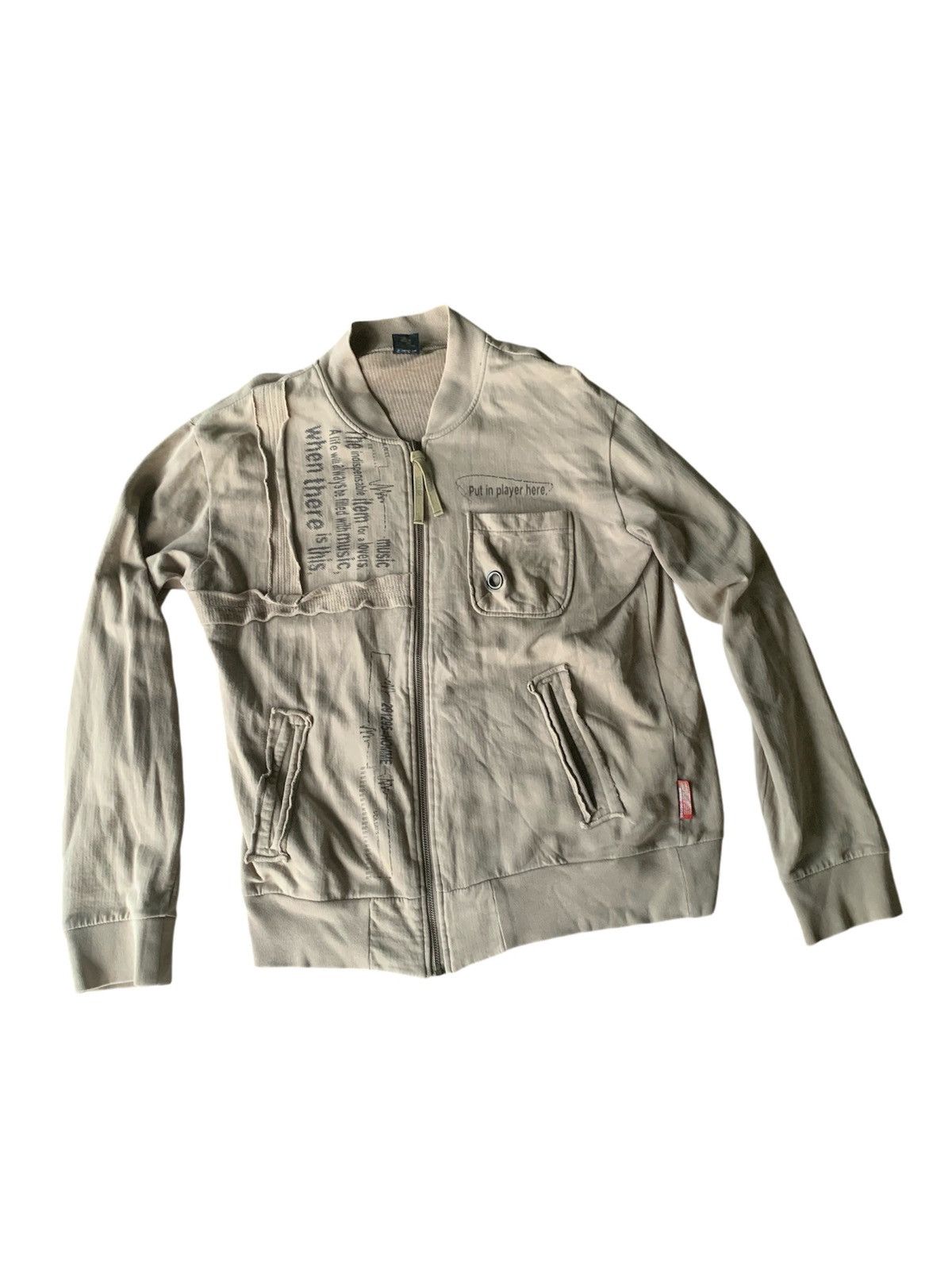 Japanese Brand × Vintage 📌Vintage Camouflage Zipper Jacket