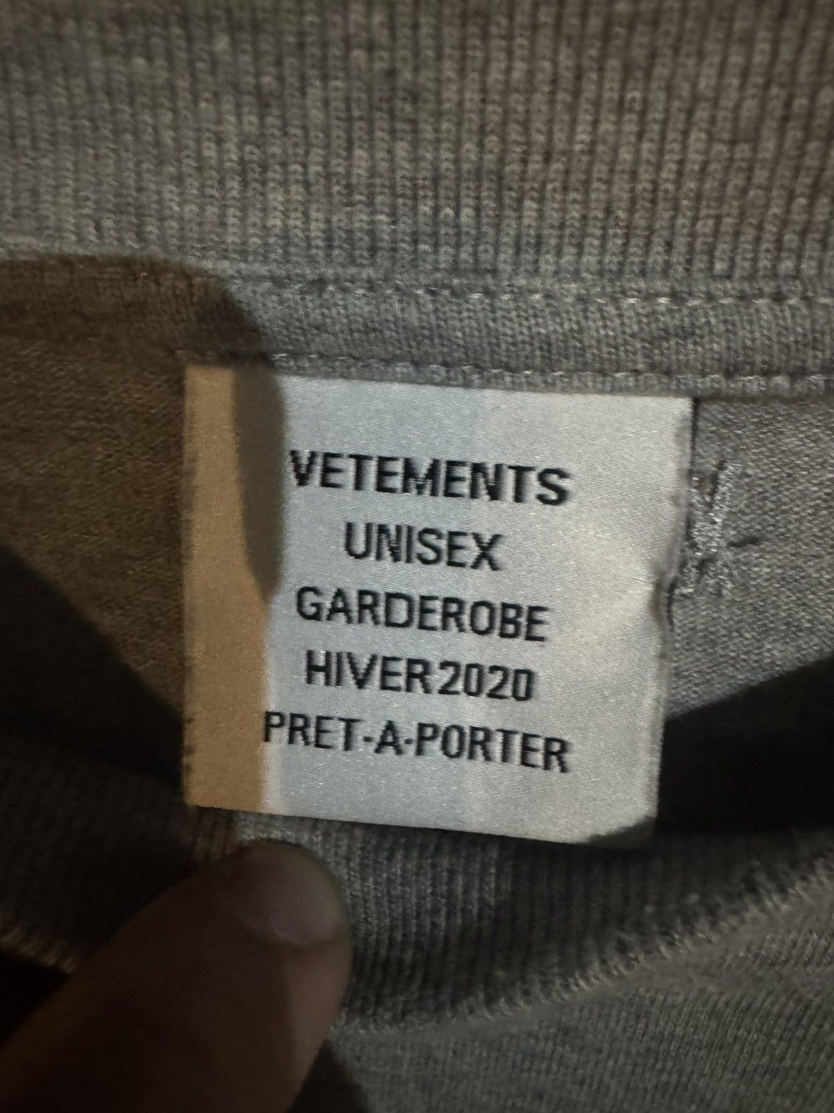 Vetements Vetements, T-shirt, Ikea Big Tag, Size M Size US M / EU 48-50 / 2 - 3 Thumbnail