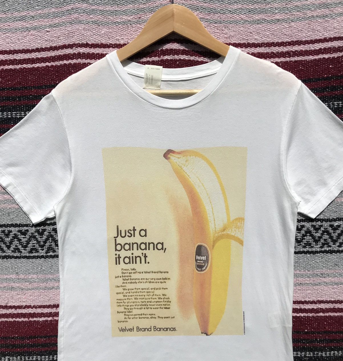 Japanese Brand × N.Hoolywood N.Hoolywood Velvet Brand Bananas Tee Mister N.Hoolywood Size US S / EU 44-46 / 1 - 6 Thumbnail