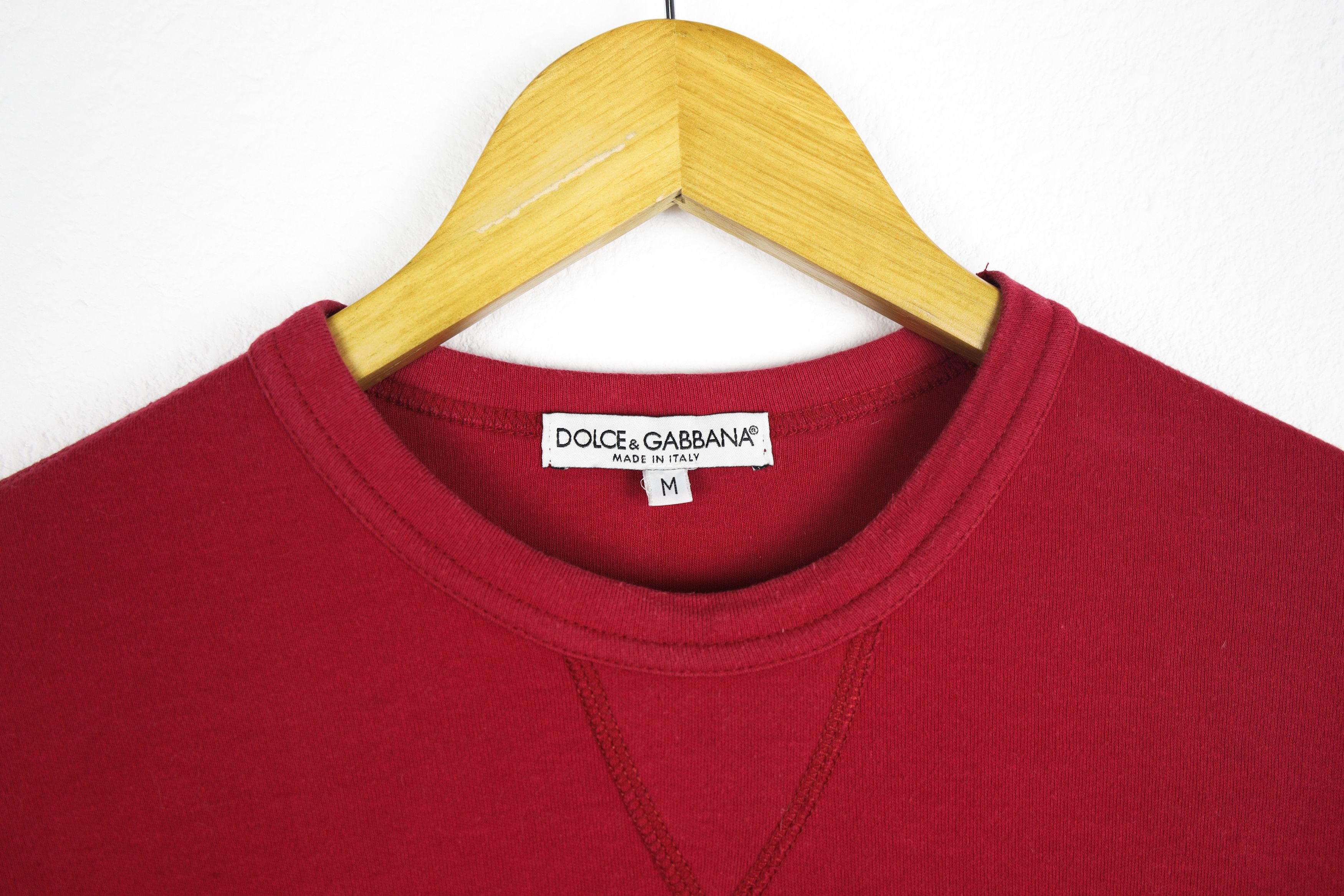 Dolce & Gabbana Vintage Dolce & Gabbana Big Logo Crew Long Sleeve T-shirt Size US M / EU 48-50 / 2 - 10 Thumbnail