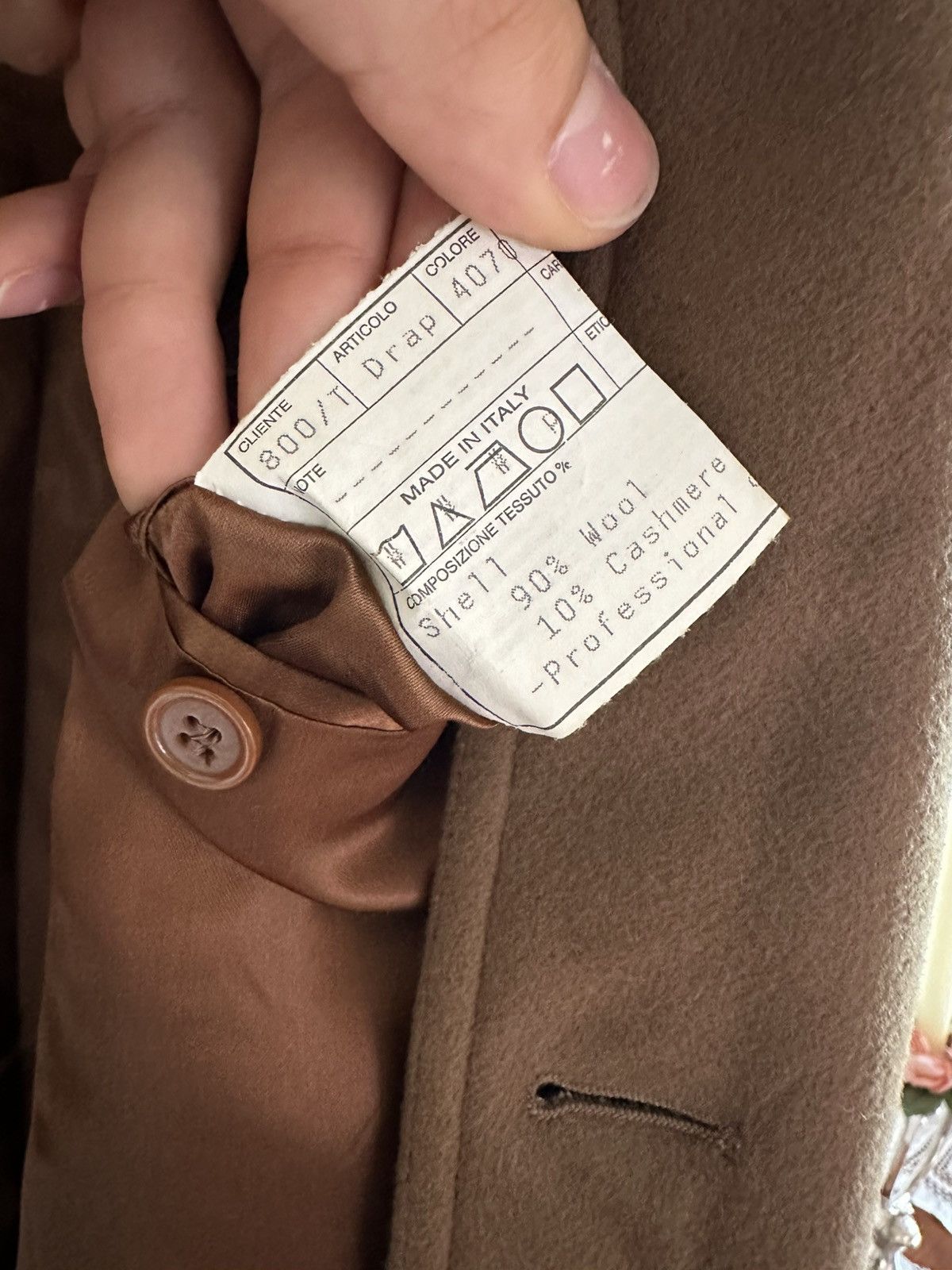 Burberry × Vintage Trench Burberry Vintage Virgin Wool Size US M / EU 48-50 / 2 - 3 Thumbnail
