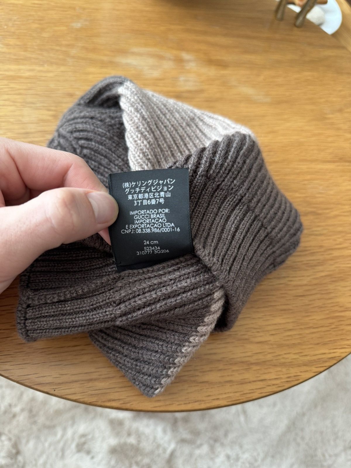 Gucci Gucci small logo beanie Size ONE SIZE - 7 Thumbnail