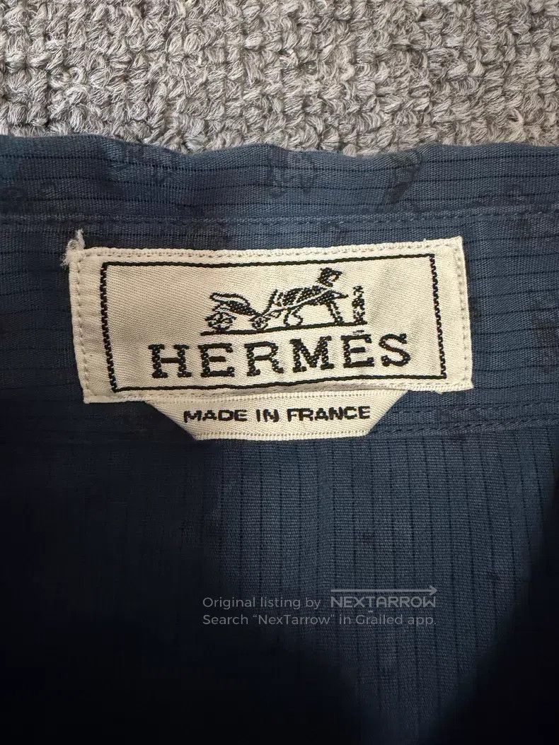 Hermes Hermes size 41 Unisex Blue Shirt Size US XXS / EU 40 - 3 Thumbnail