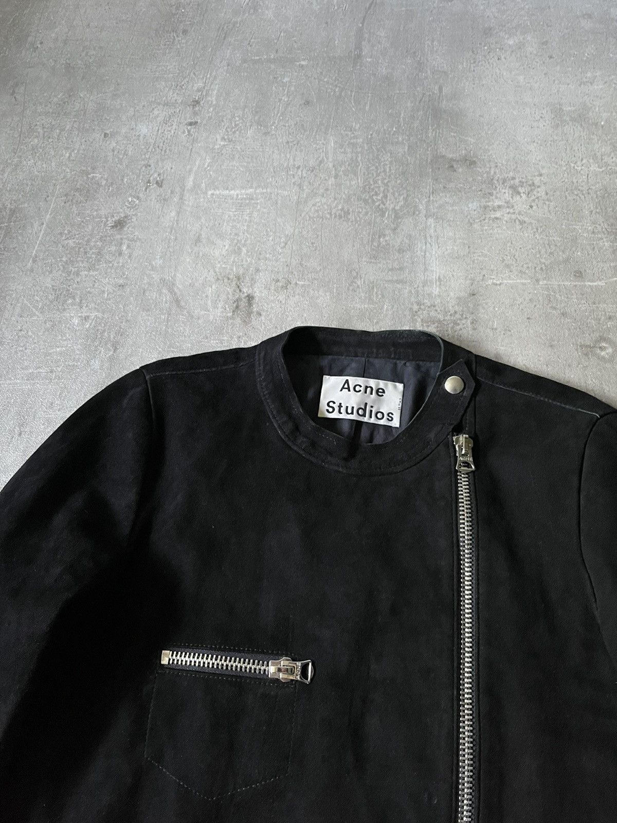 Acne Studios Acne Studios Monte Suede jacket black Size S / US 4 / IT 40 - 4 Thumbnail