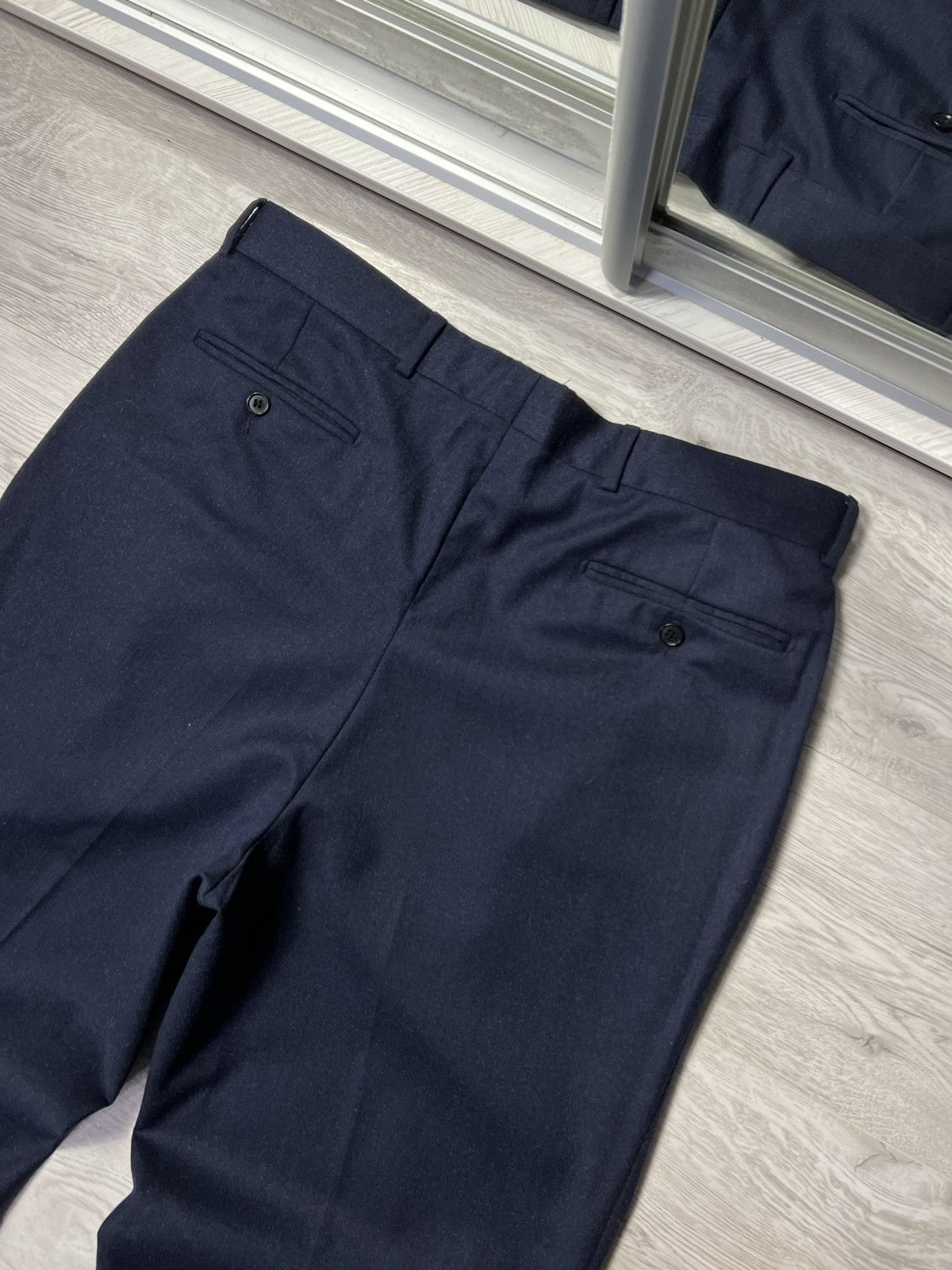 Pal Zileri Vintage Pal Zileri Wool Trousers Pants Size 42R - 6 Thumbnail