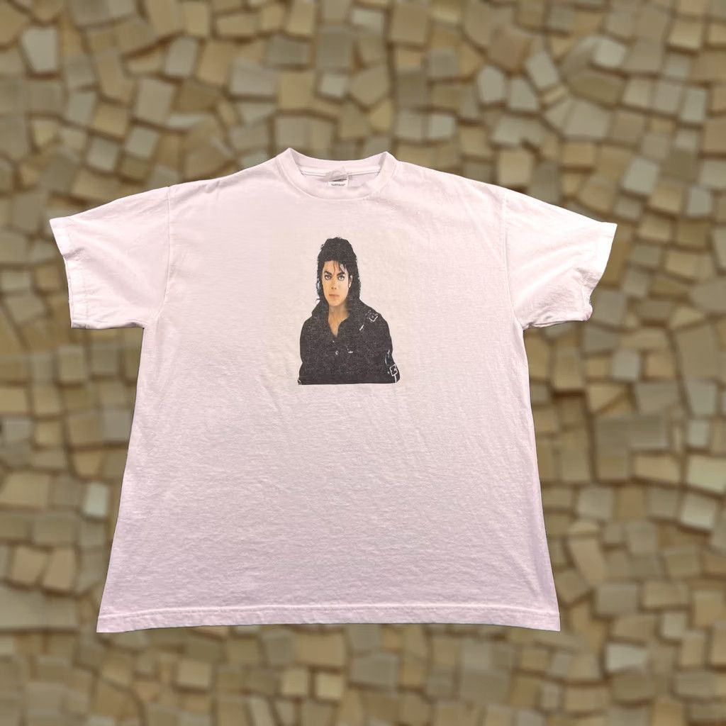Vintage VINTAGE Michael Jackson 2009 Black RIP Memorial Concert T