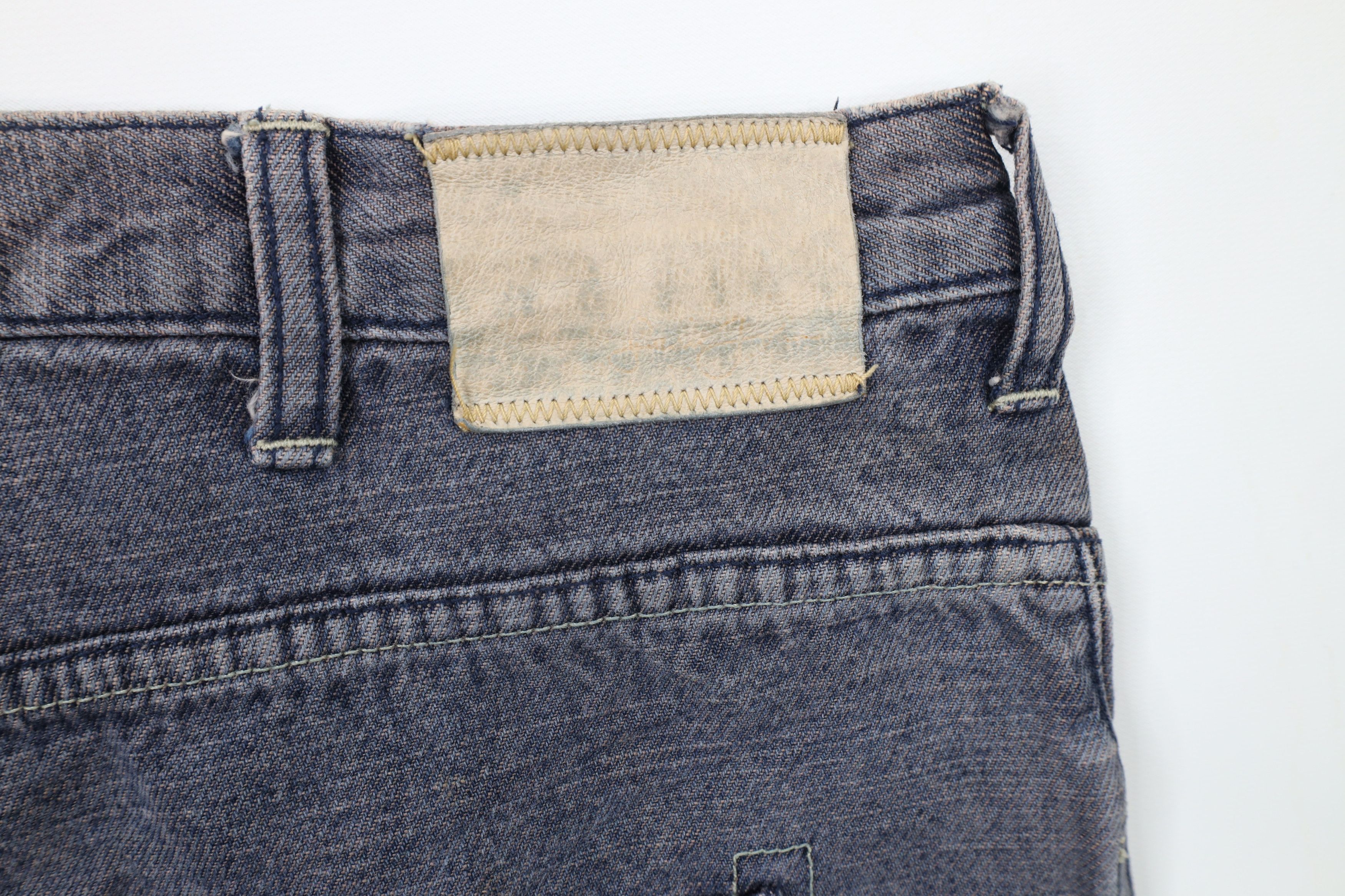 Sean John × Vintage Vintage 90s Sean John Spell Out Baggy Wide Leg Denim Jeans Size US 40 / EU 56 - 16 Thumbnail