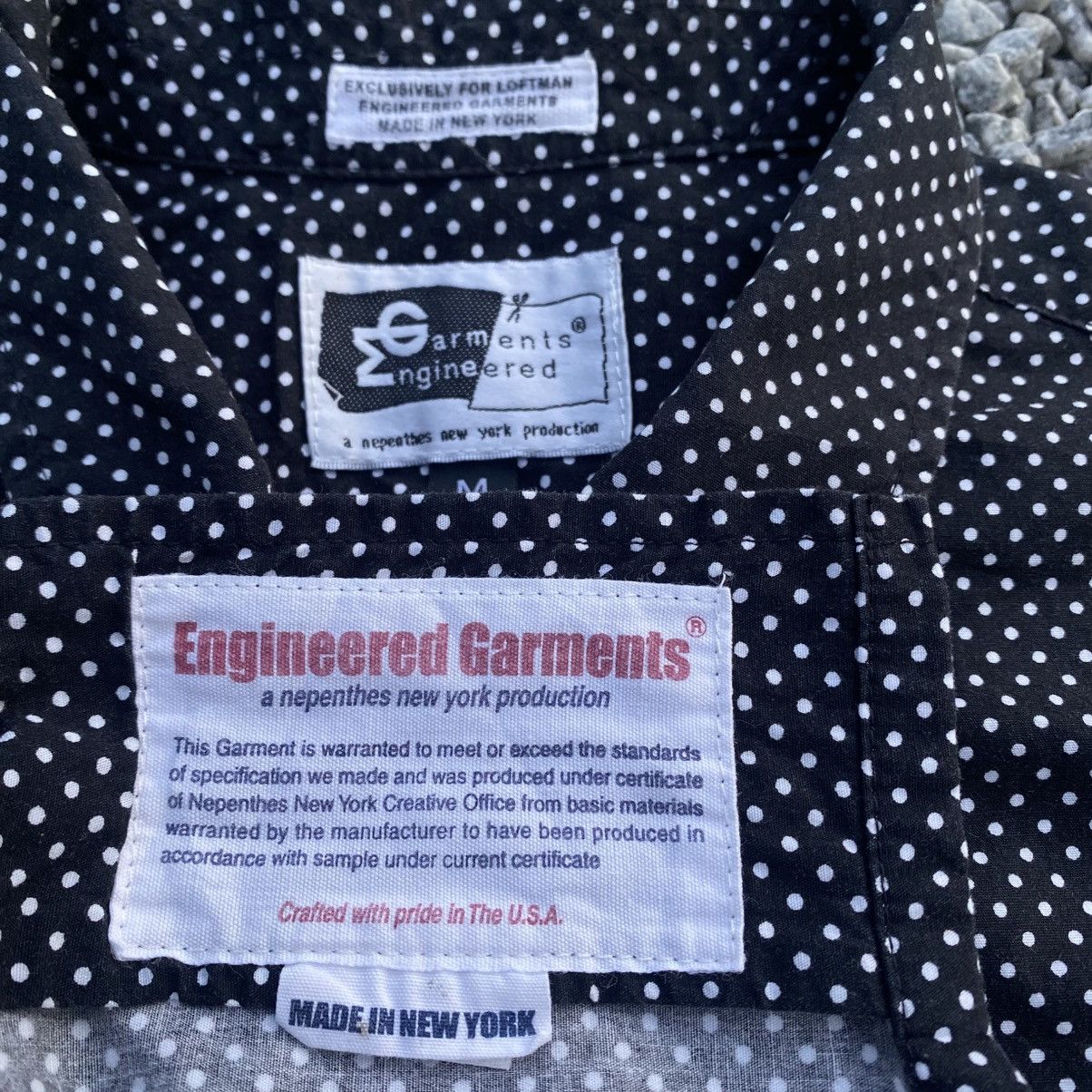 Engineered Garments ENGINEERED GARMENTS Polka Dot Shirt Size US M / EU 48-50 / 2 - 4 Thumbnail