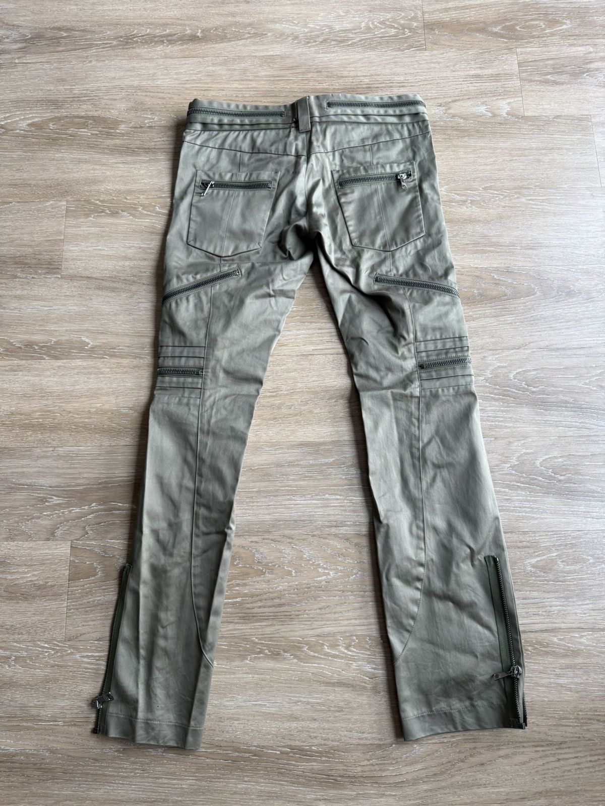 Dolce & Gabbana Dolce And Gabbana Cargo Pants In Khaki Satin Size 48 Size US 32 / EU 48 - 3 Thumbnail