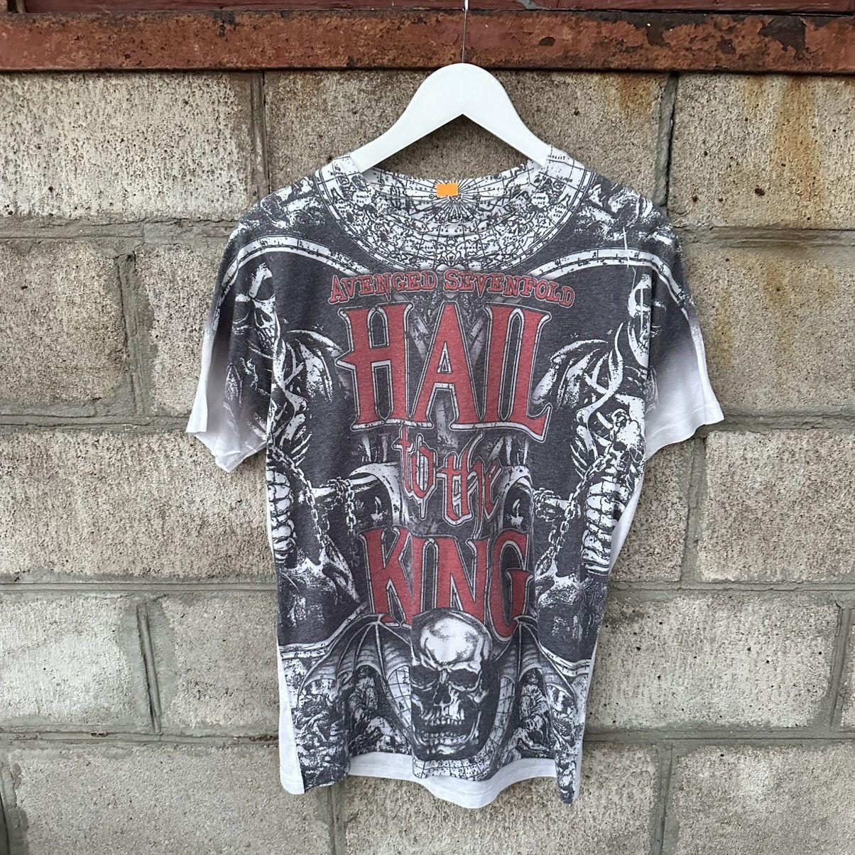 Band Tees VTG Adult Avenged Sevenfold Hall To The King T-shirts Band Size US S / EU 44-46 / 1 - 1 Thumbnail