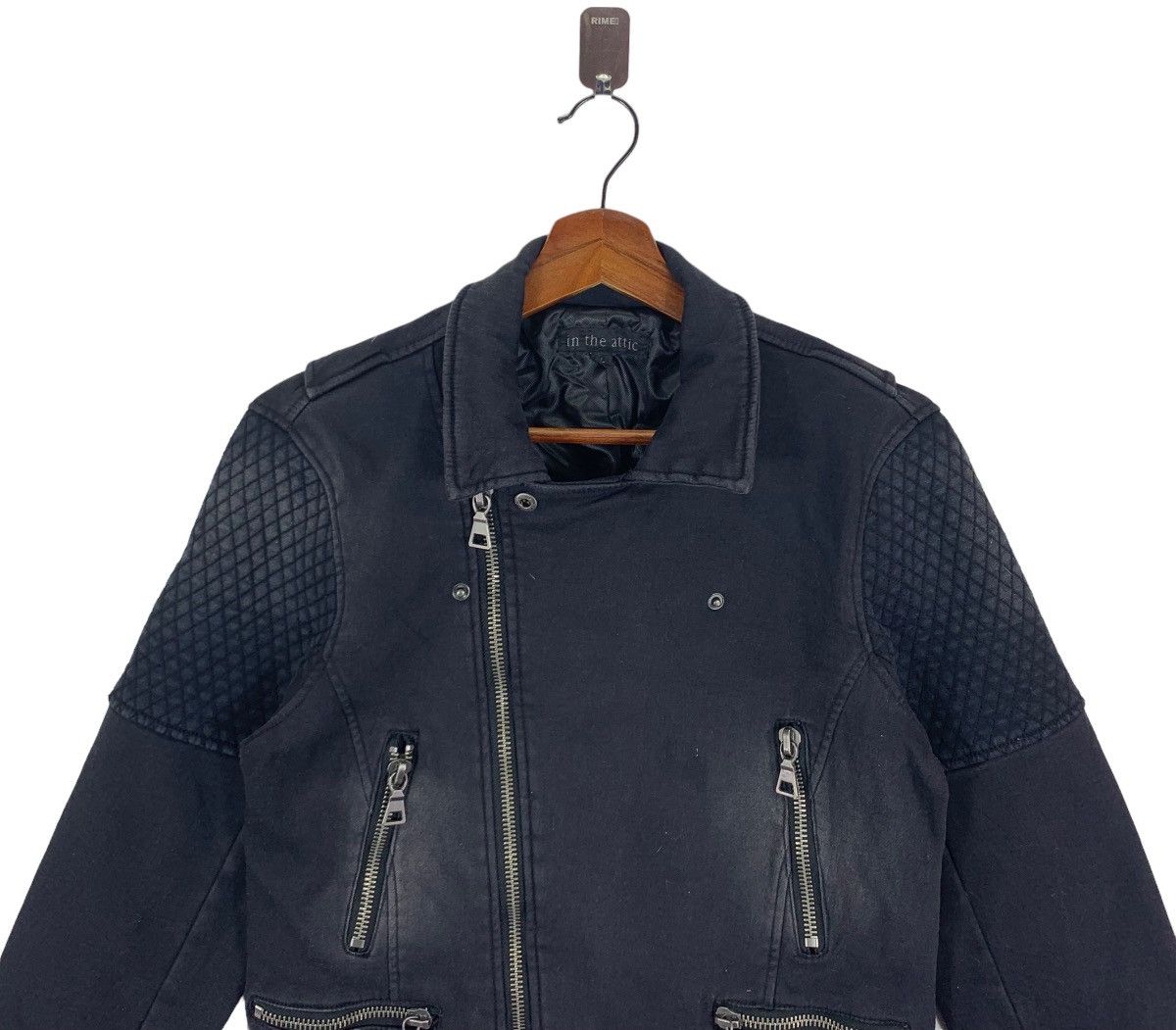 In The Attic × Japanese Brand VINTAGE IN THE ATTIC JAPANESE BRAND BIKERS JACKET Size US L / EU 52-54 / 3 - 4 Thumbnail