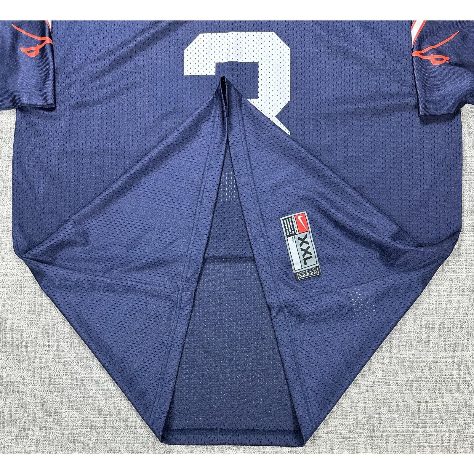 Nike Virginia Cavaliers Jersey 2006 Mens 2XL Blue Nike Team Mesh Size US XXL / EU 58 / 5 - 5 Thumbnail