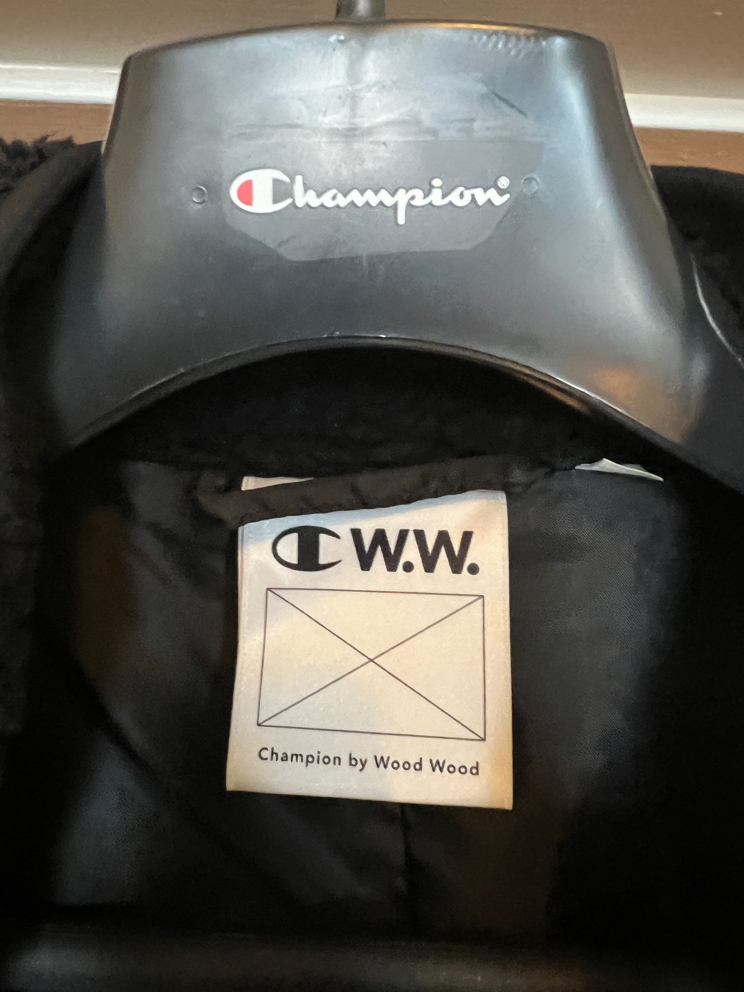 Champion Champion x Wood Wood Fleece Jacket Size US L / EU 52-54 / 3 - 5 Thumbnail