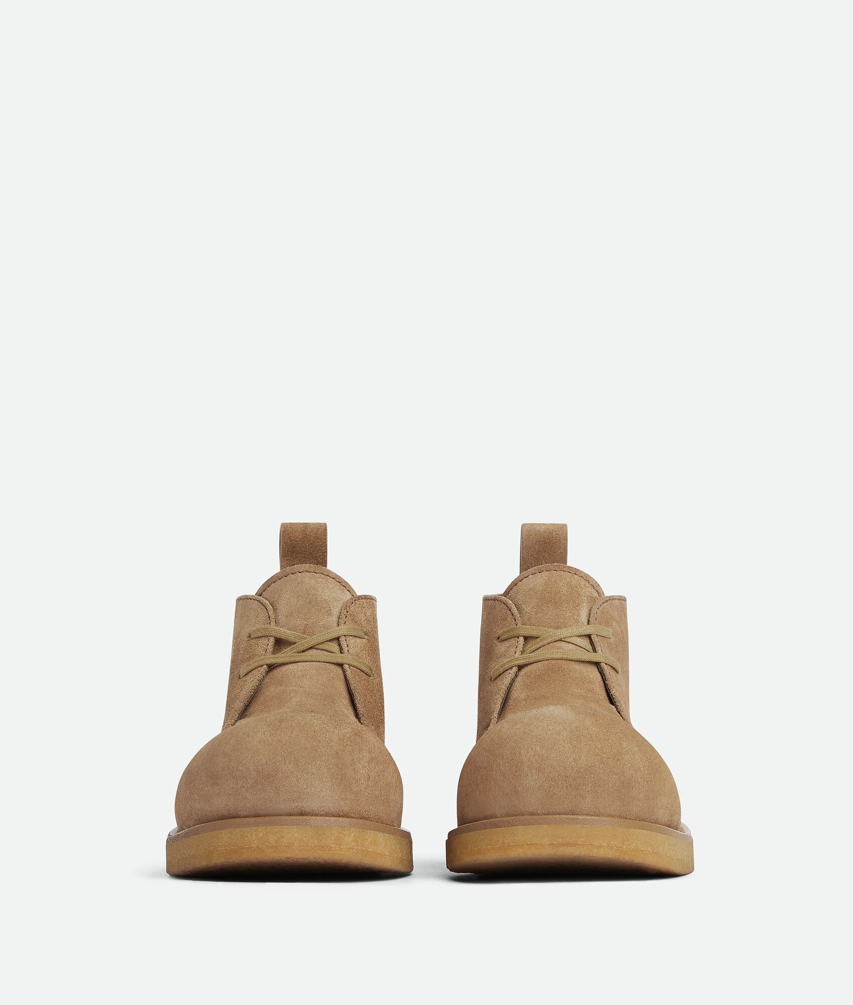 Bottega Veneta o1bcso1str0925 Helium Desert Boots in Brown Size US 12 / EU 45 - 2 Thumbnail