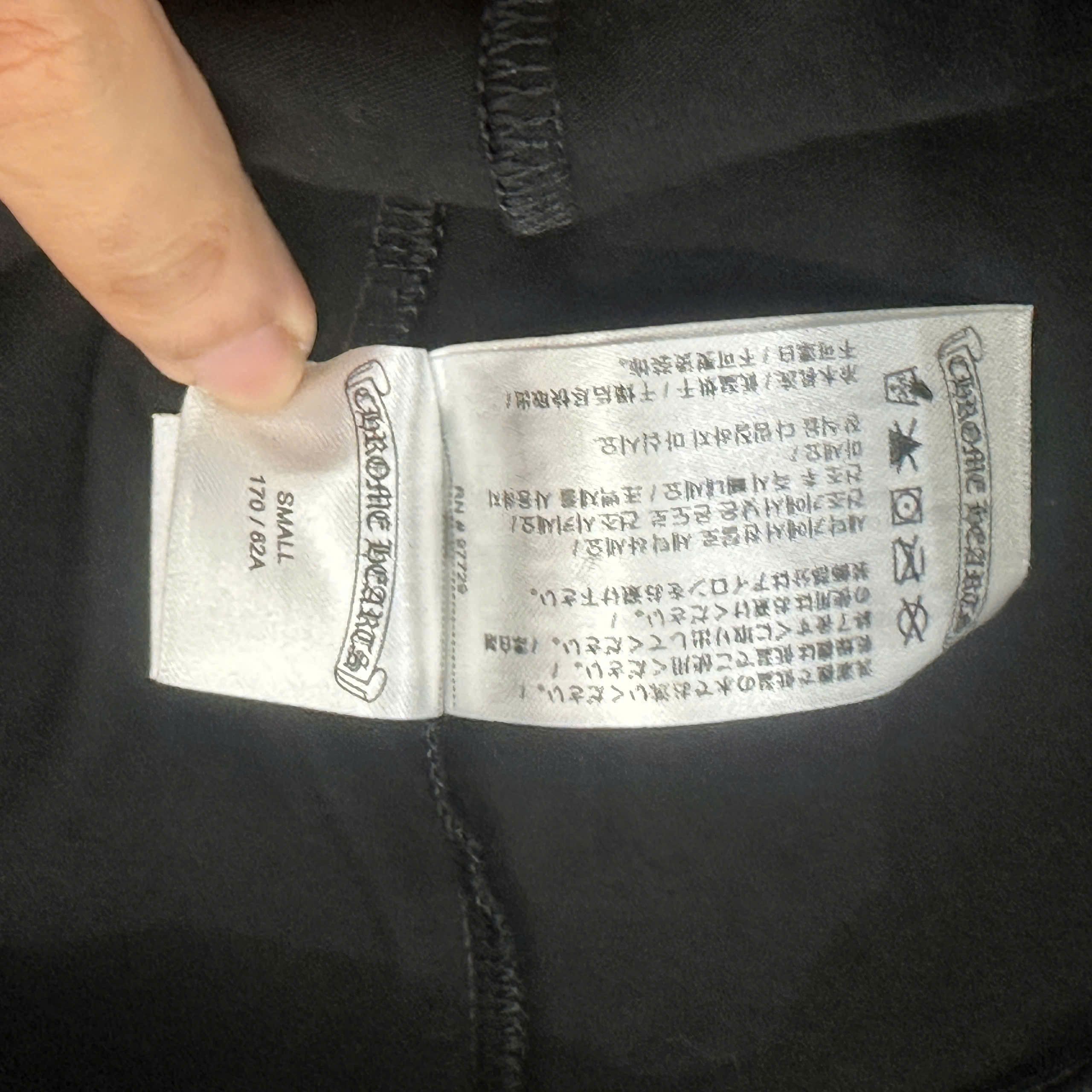 Chrome Hearts Chrome Hearts Scroll white print leggings black Size 25" / US 0 / IT 36 - 9 Thumbnail
