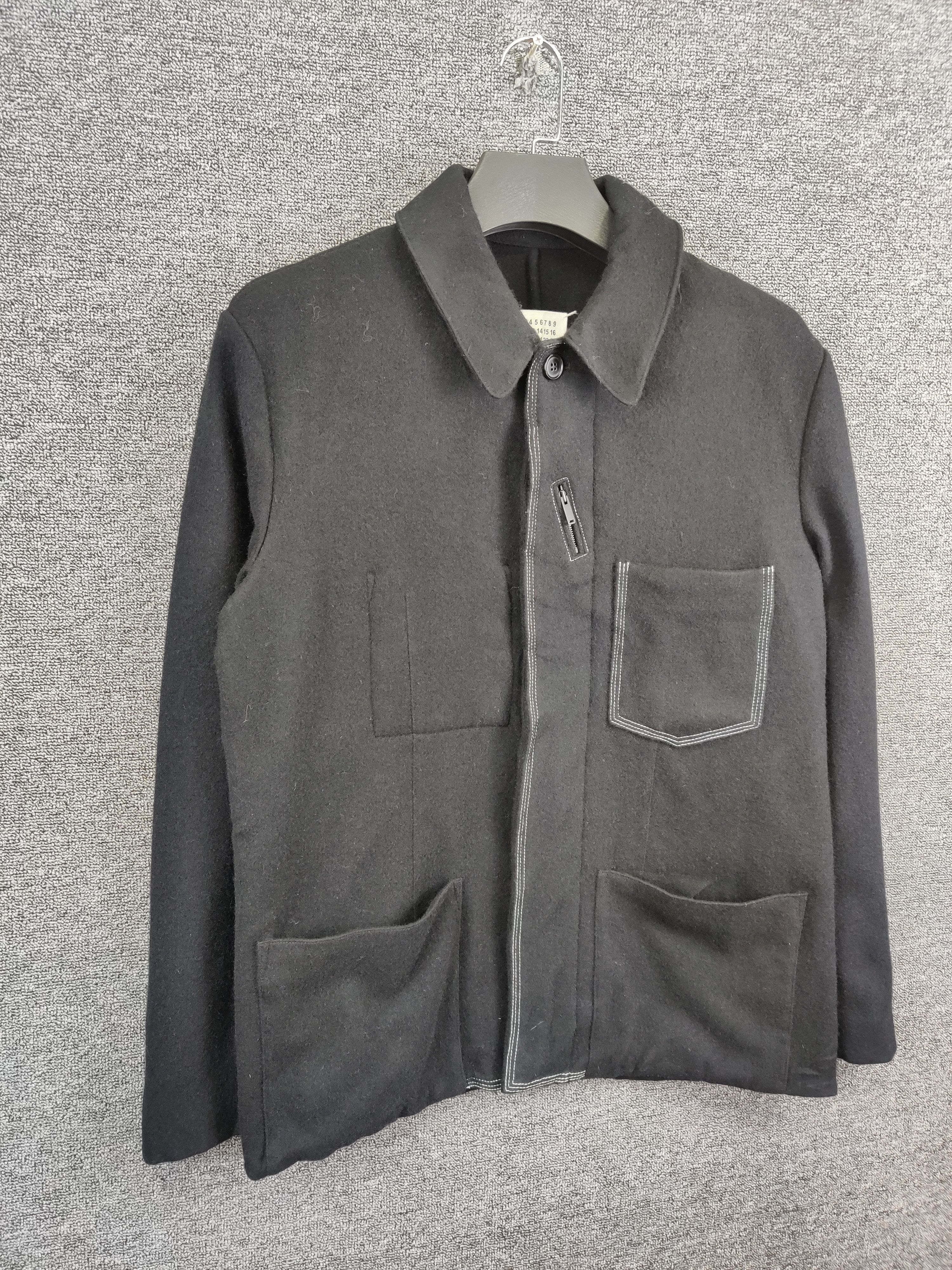 Maison Margiela Maison Margiela 16AW Contrast Stitch Wool Jacket Size US L / EU 52-54 / 3 - 4 Thumbnail