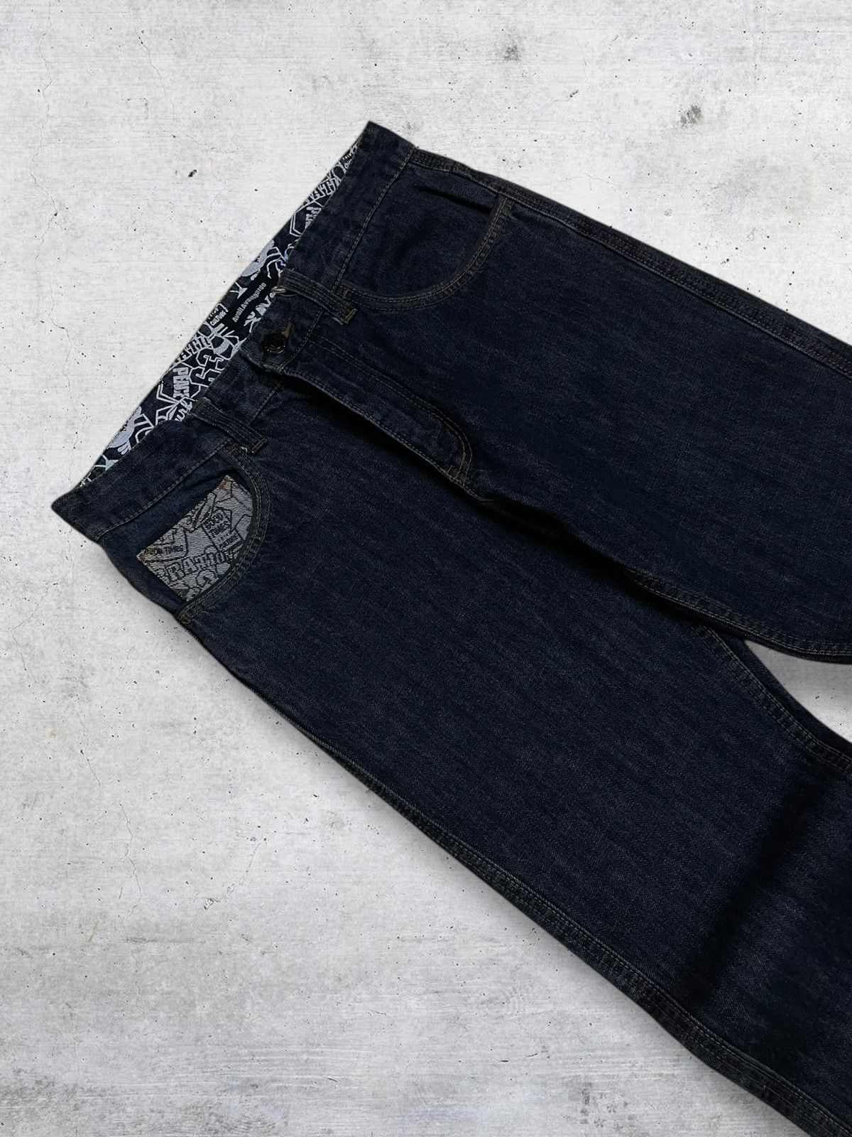 Japanese Brand VINTAGE OG DAICOCK ENJOYR YOURSELF AVAIL AVANTGARDE DENIM Size US 32 / EU 48 - 8 Thumbnail